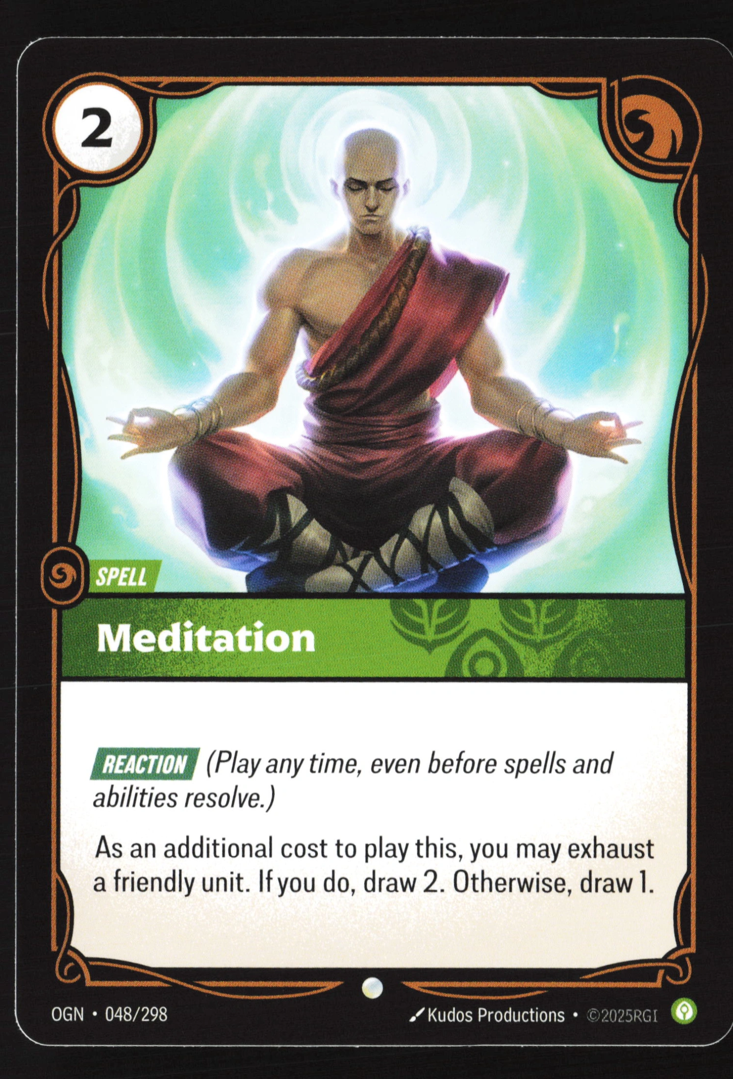 Meditation (OGN 048) — Voorkant