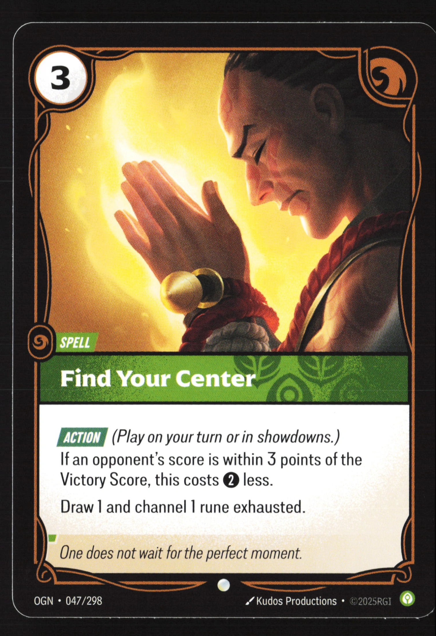 Find Your Center (OGN 047) — Voorkant