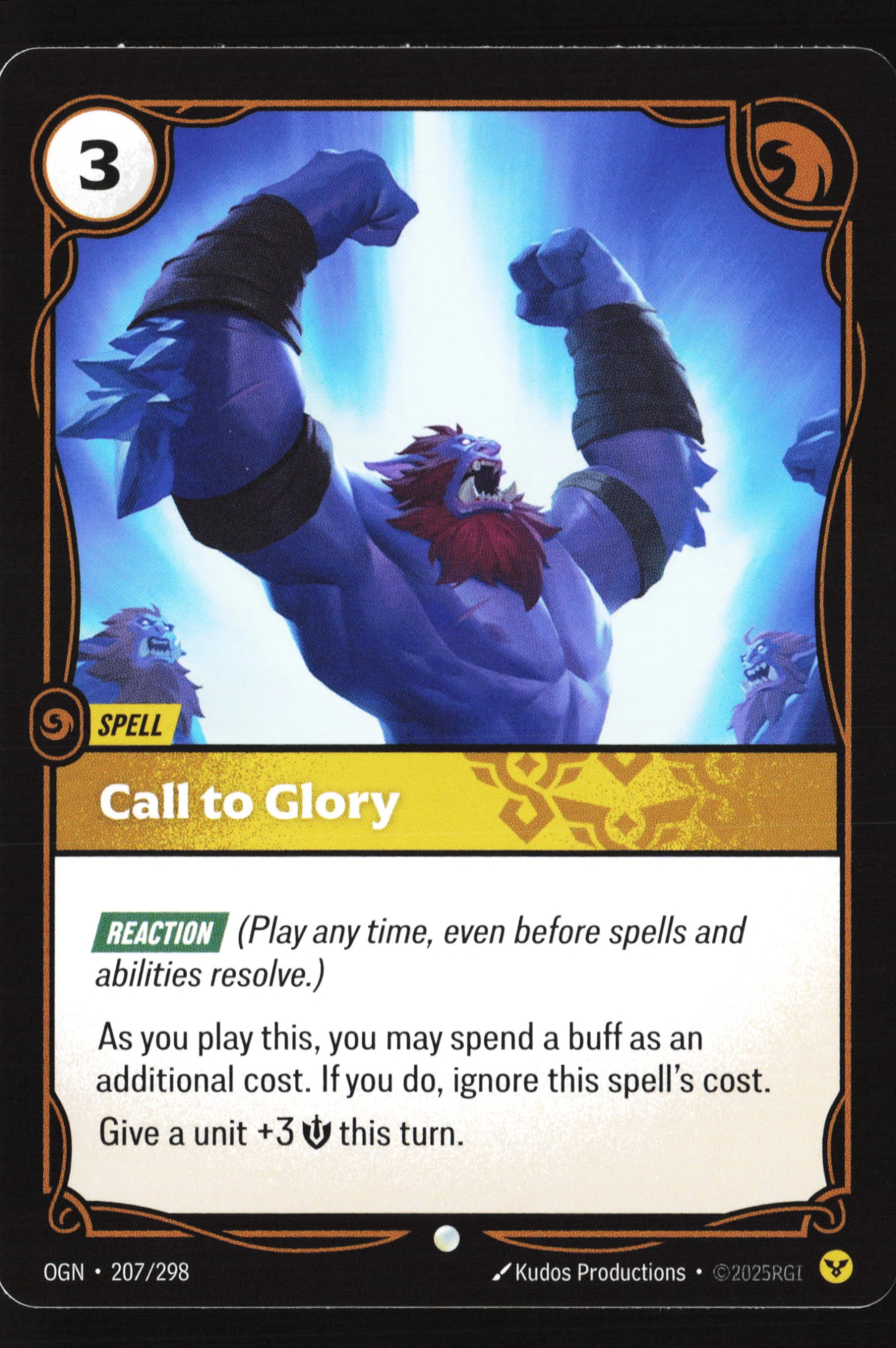 Call To Glory (OGN 207) — Voorkant