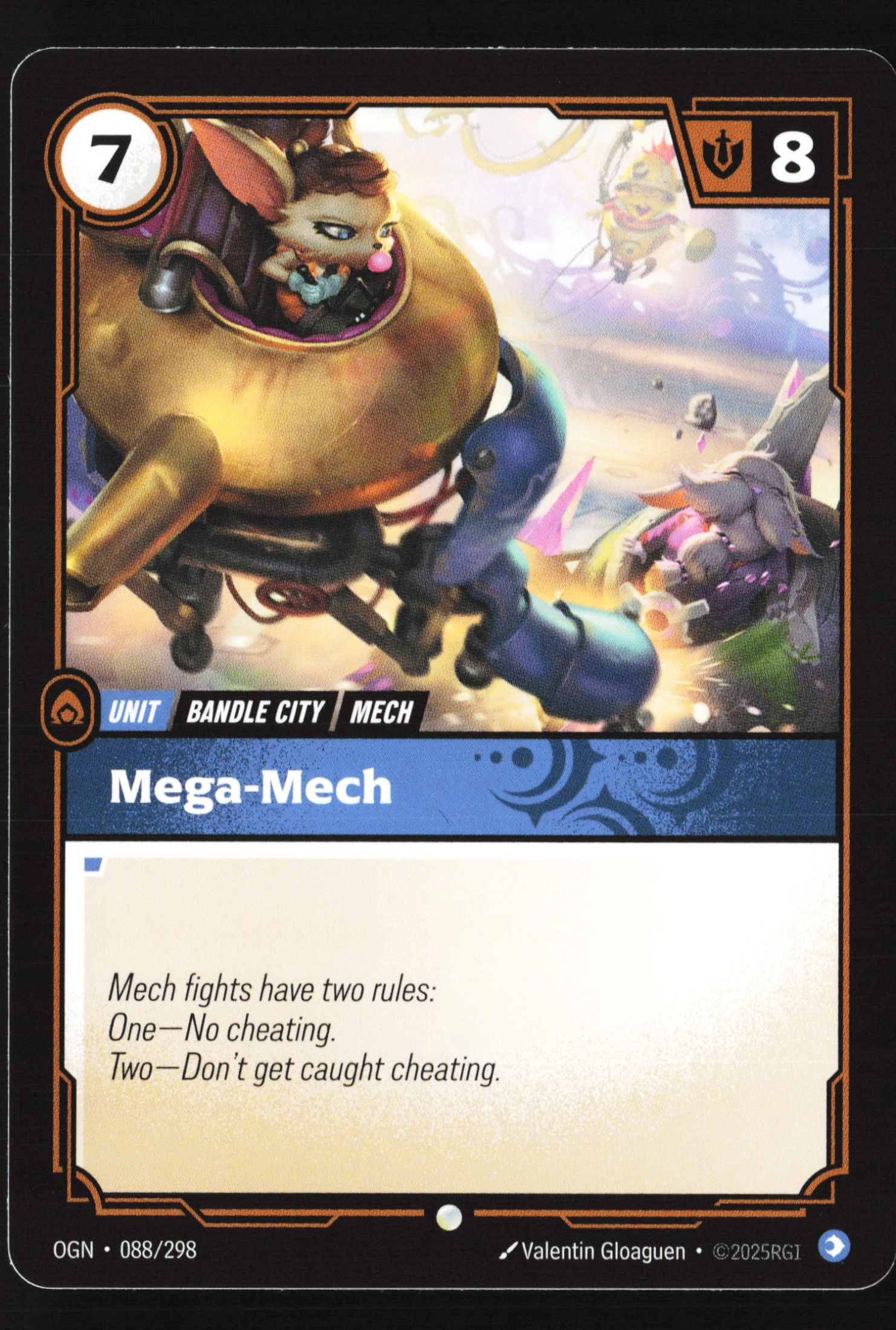 Mega-mech (OGN 088) — Voorkant