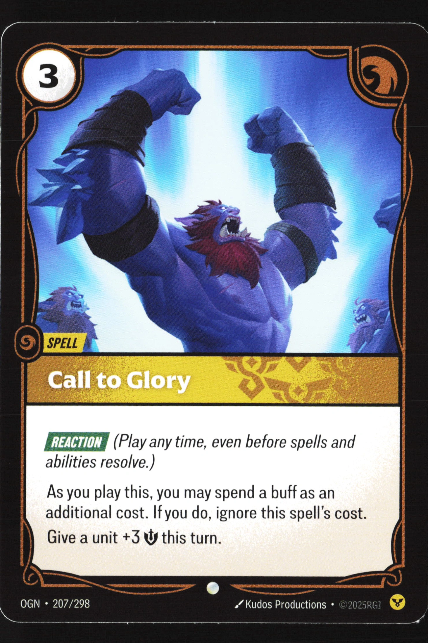 Call To Glory (OGN 207) — Voorkant