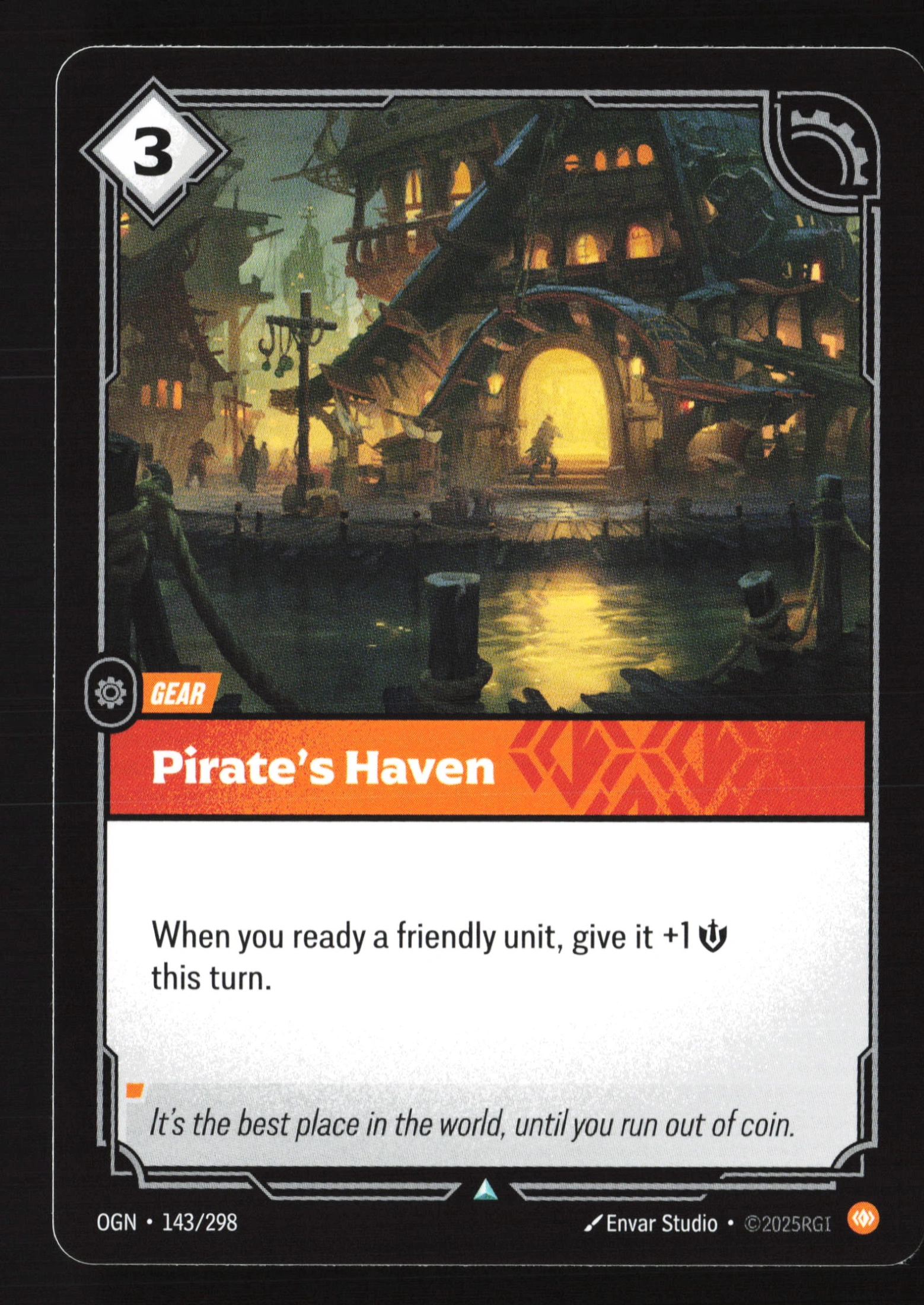 Pirate's Haven (OGN 143) — Voorkant