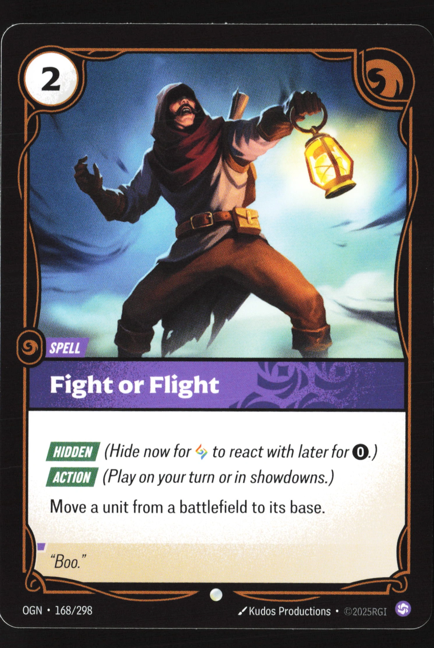 Fight Or Flight (OGN 168) — Voorkant