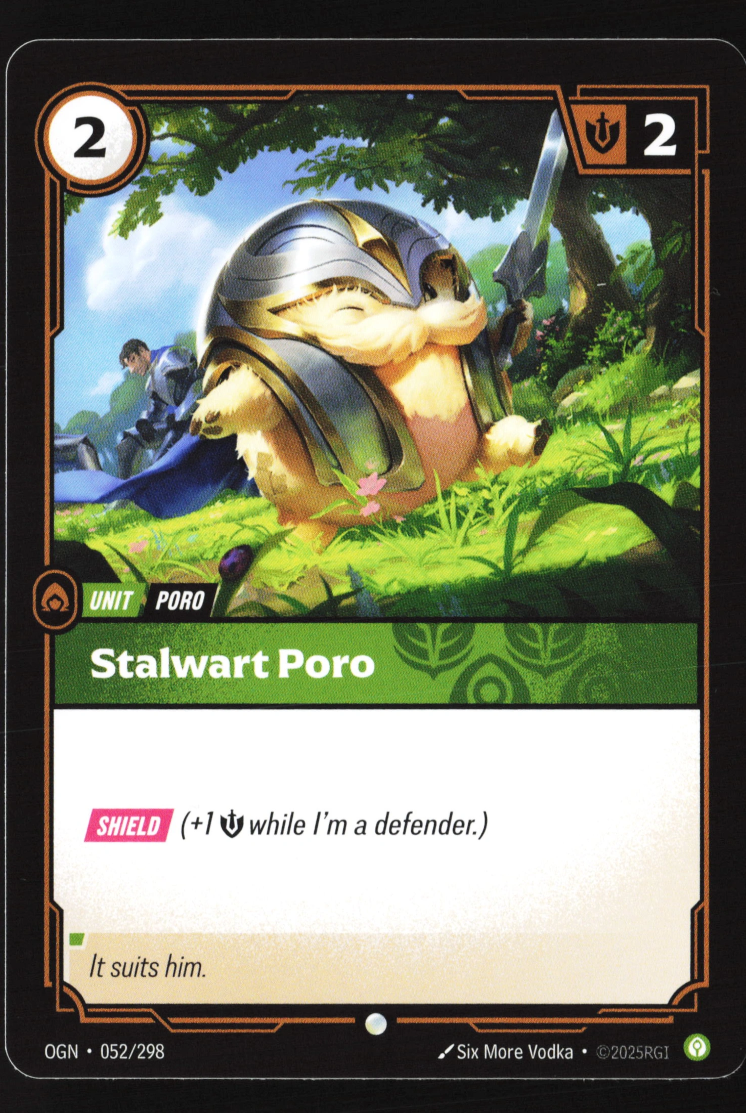 Stalwart Poro (OGN 052) — Voorkant