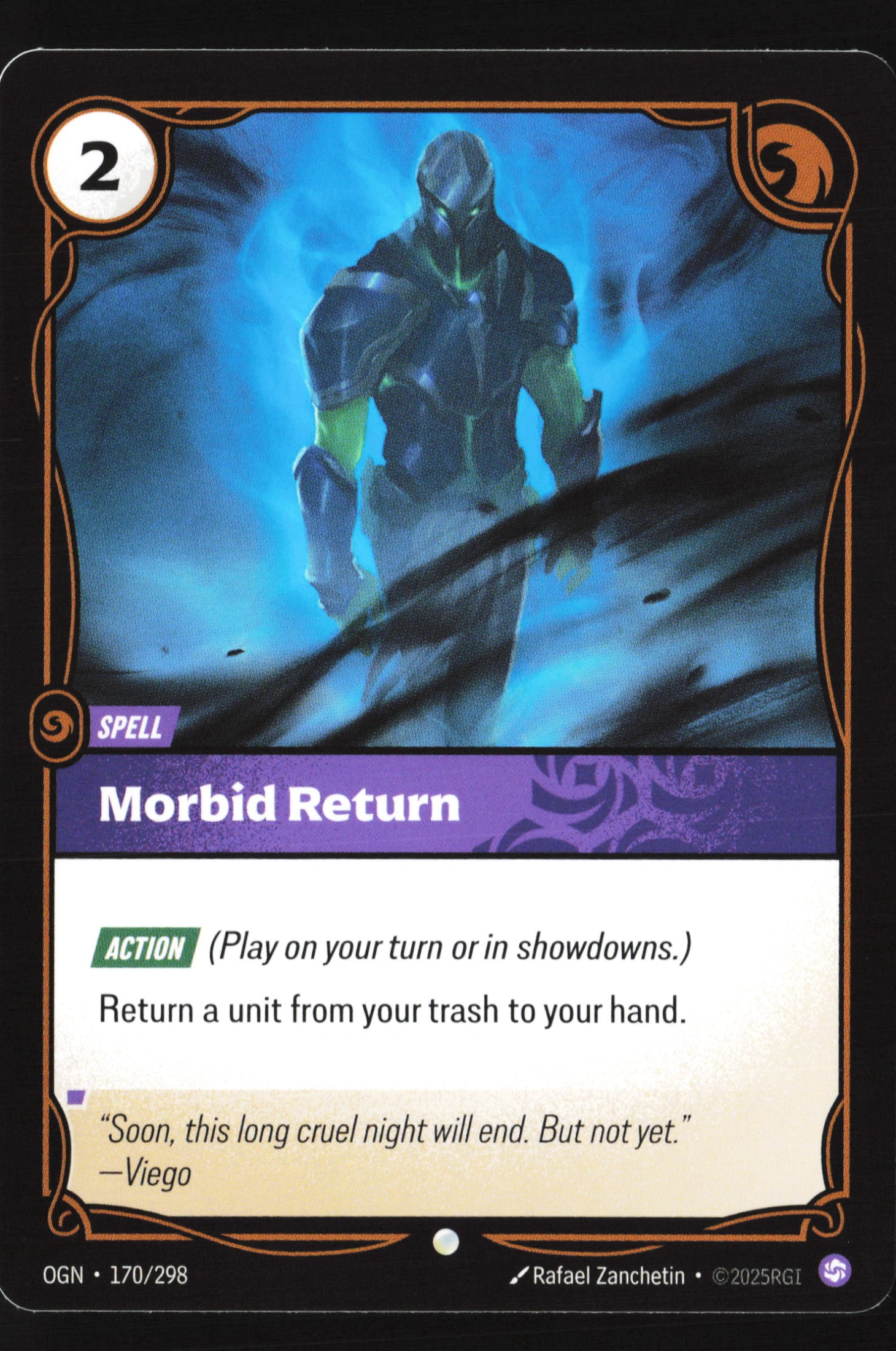 Morbid Return (OGN 170) — Voorkant