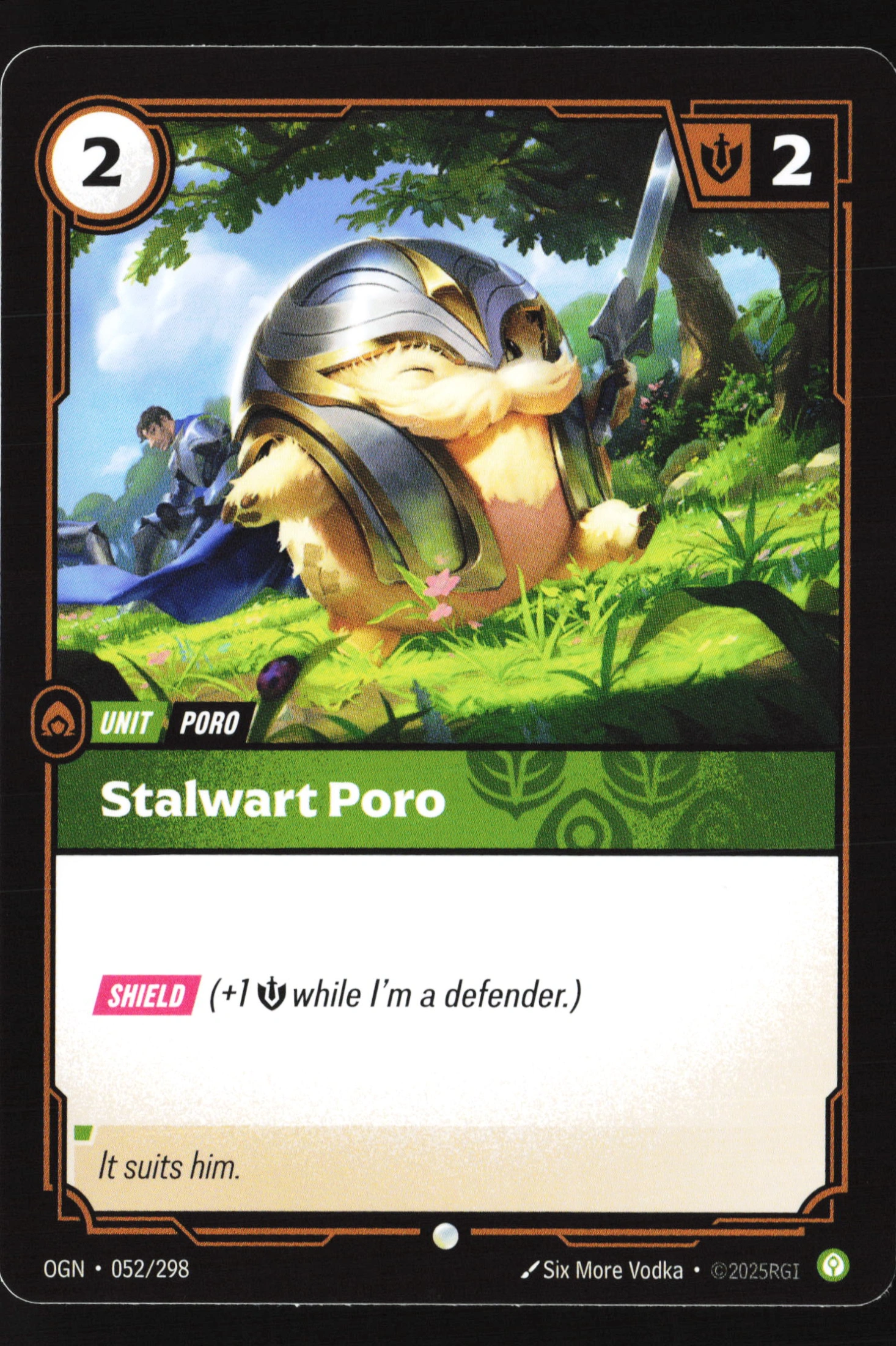 Stalwart Poro (OGN 052) — Voorkant
