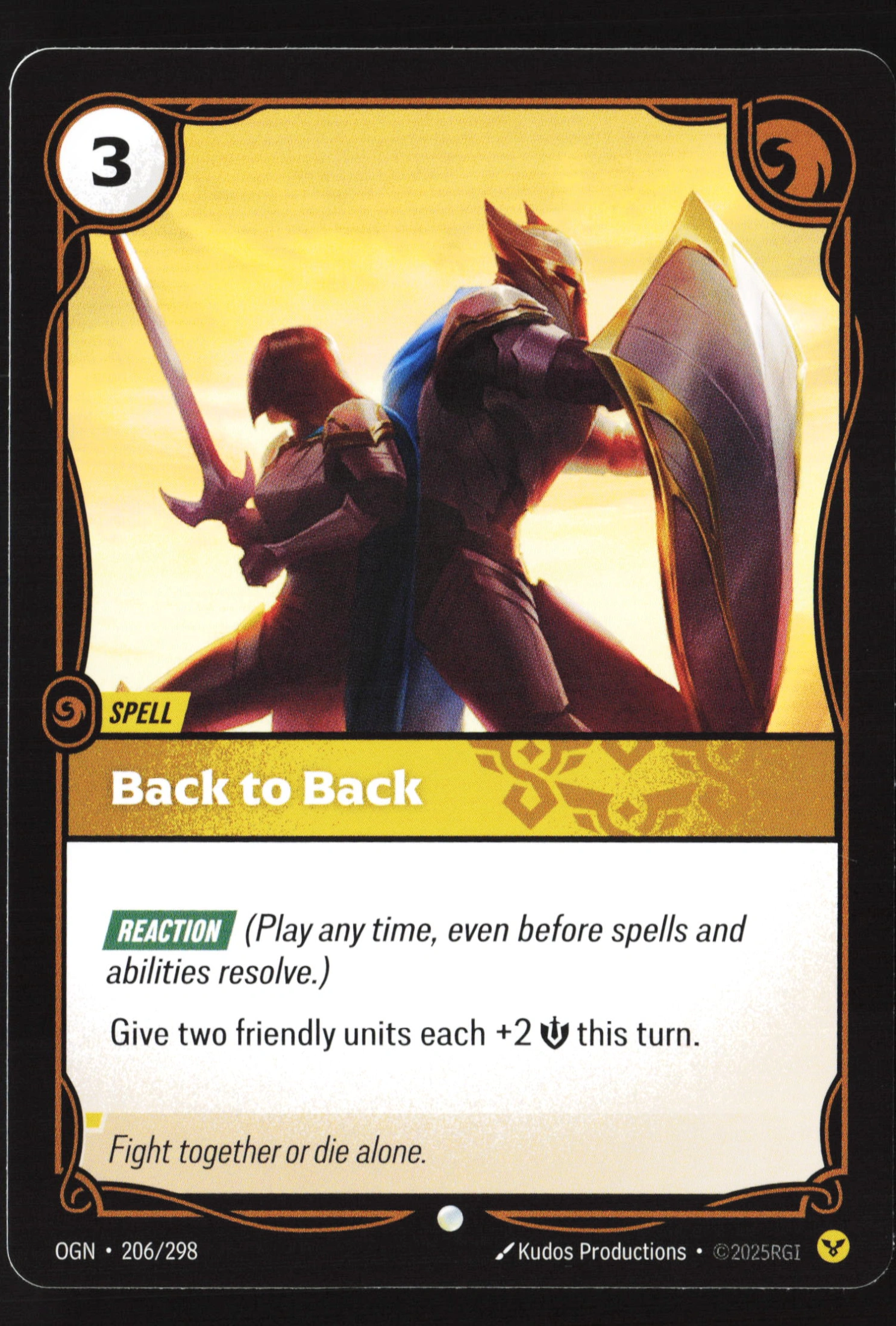 Back To Back (OGN 206) — Voorkant