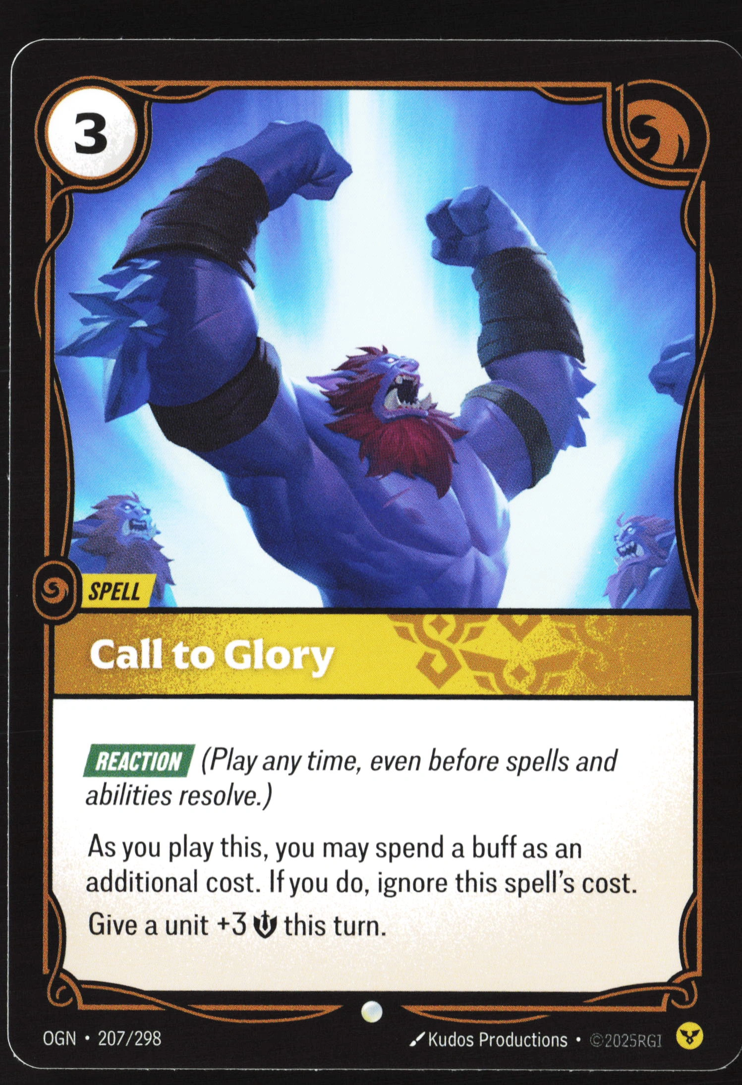 Call To Glory (OGN 207) — Voorkant