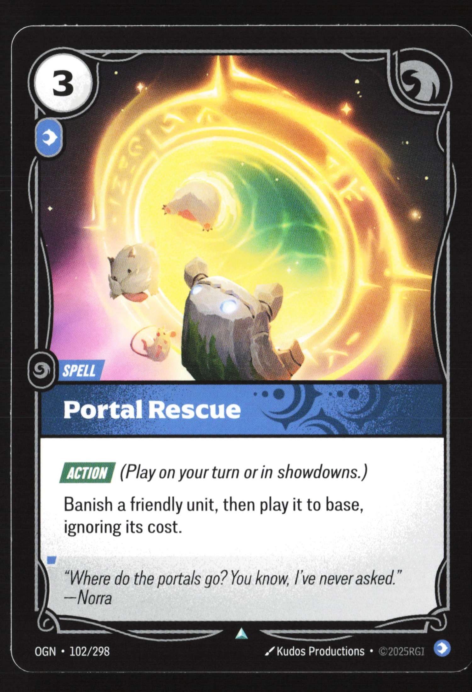 Portal Rescue (OGN 102) — Voorkant