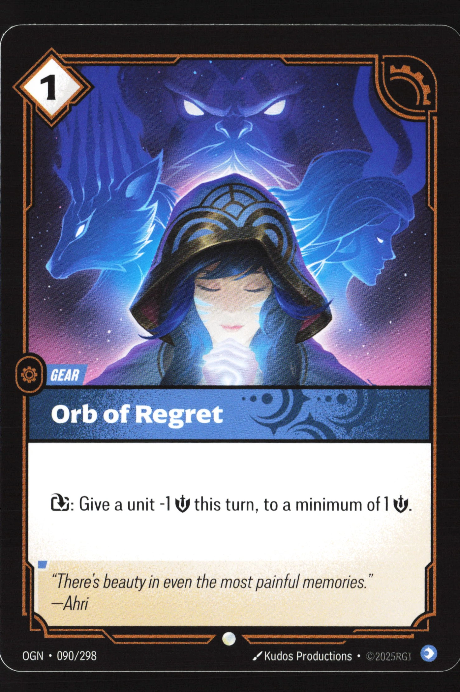 Orb Of Regret (OGN 090) — Voorkant