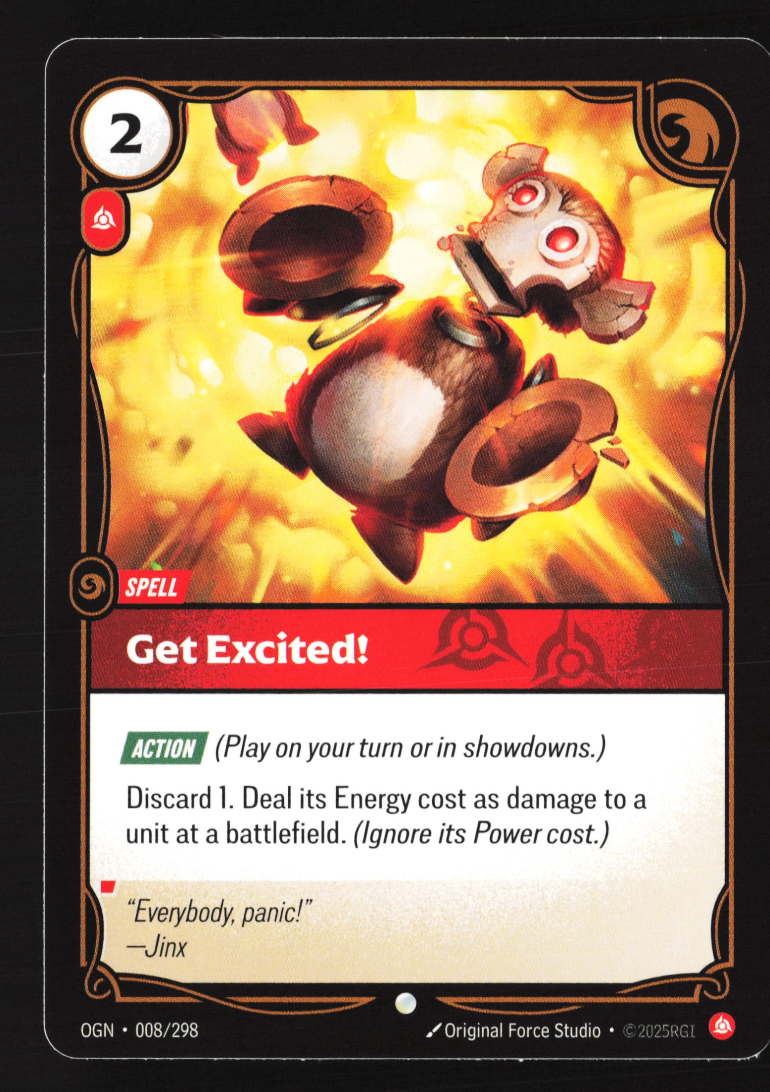Get Excited! (OGN 008) — Voorkant