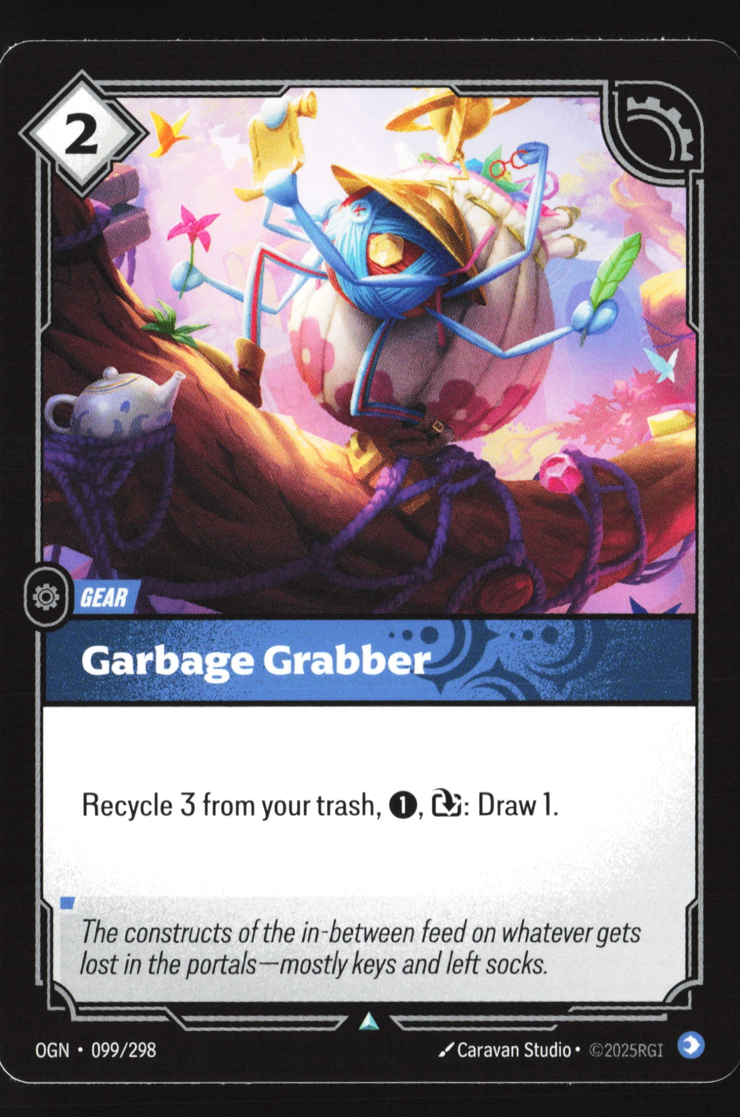 Garbage Grabber (OGN 099) — Voorkant
