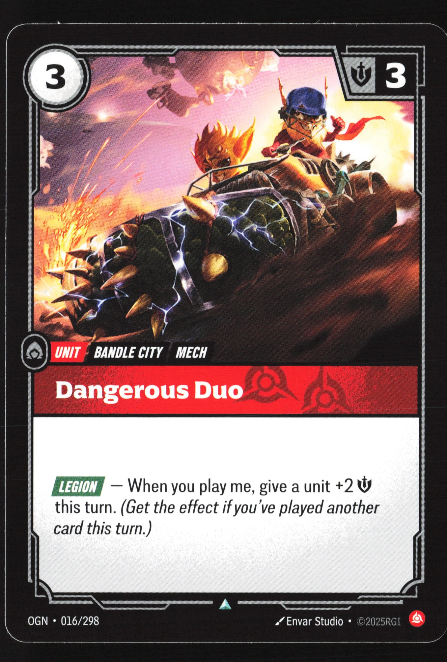 Dangerous Duo (OGN 016) — Voorkant