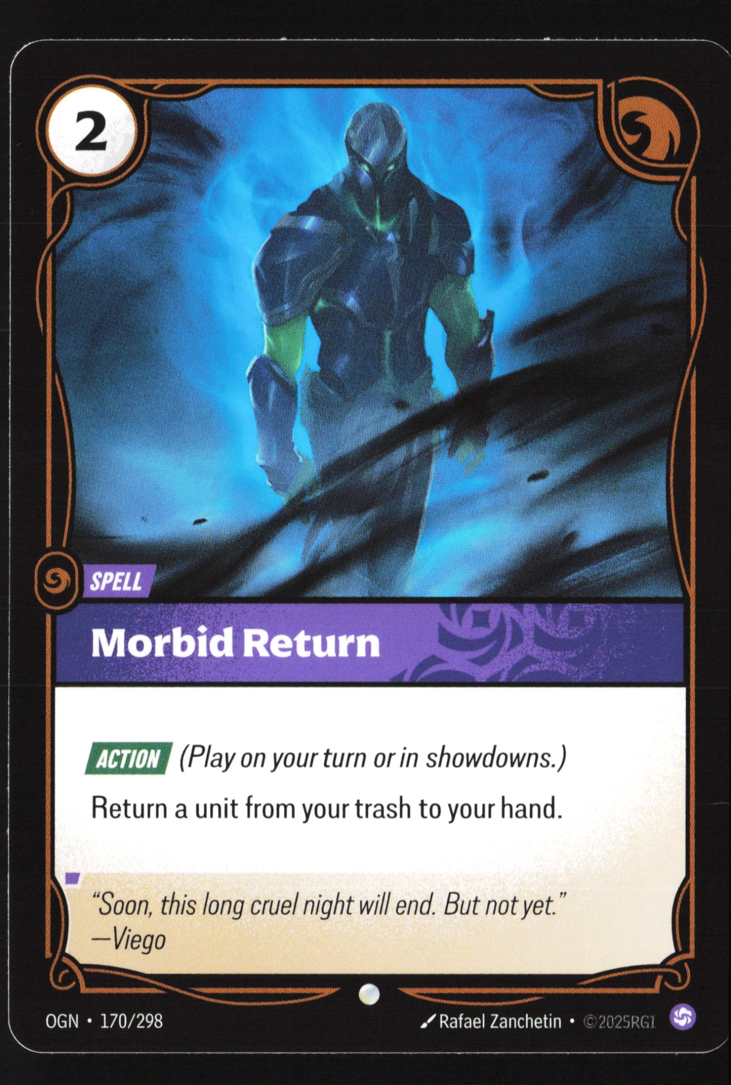 Morbid Return (OGN 170) — Voorkant