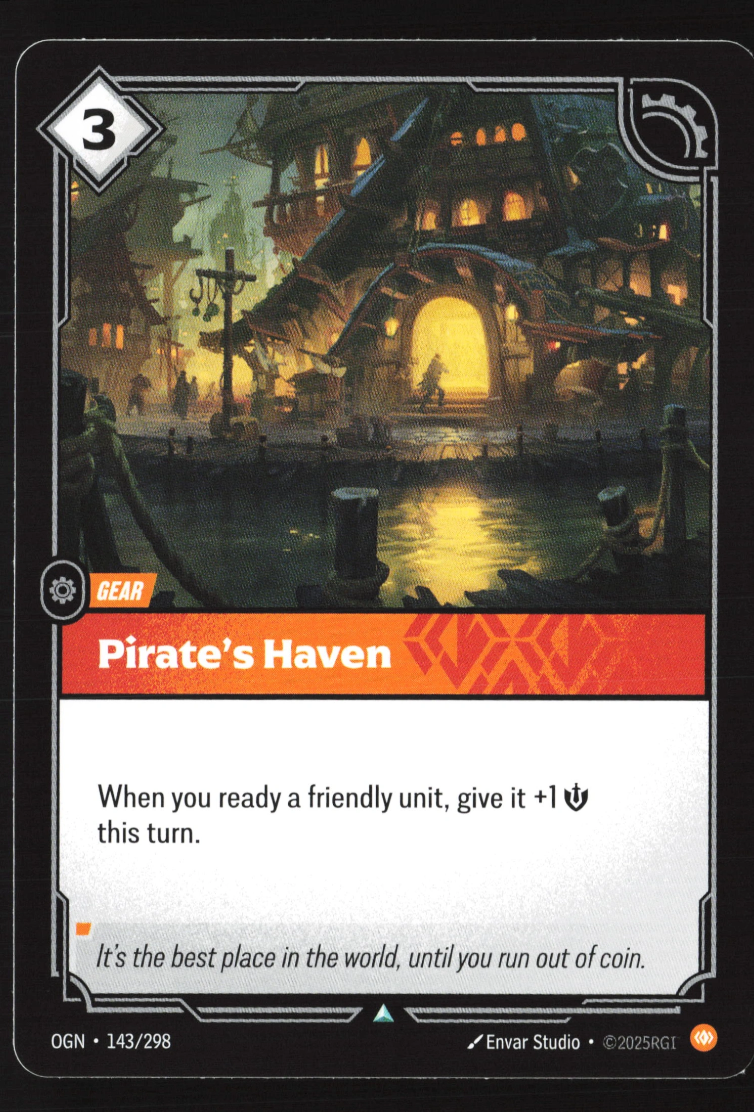 Pirate's Haven (OGN 143) — Voorkant