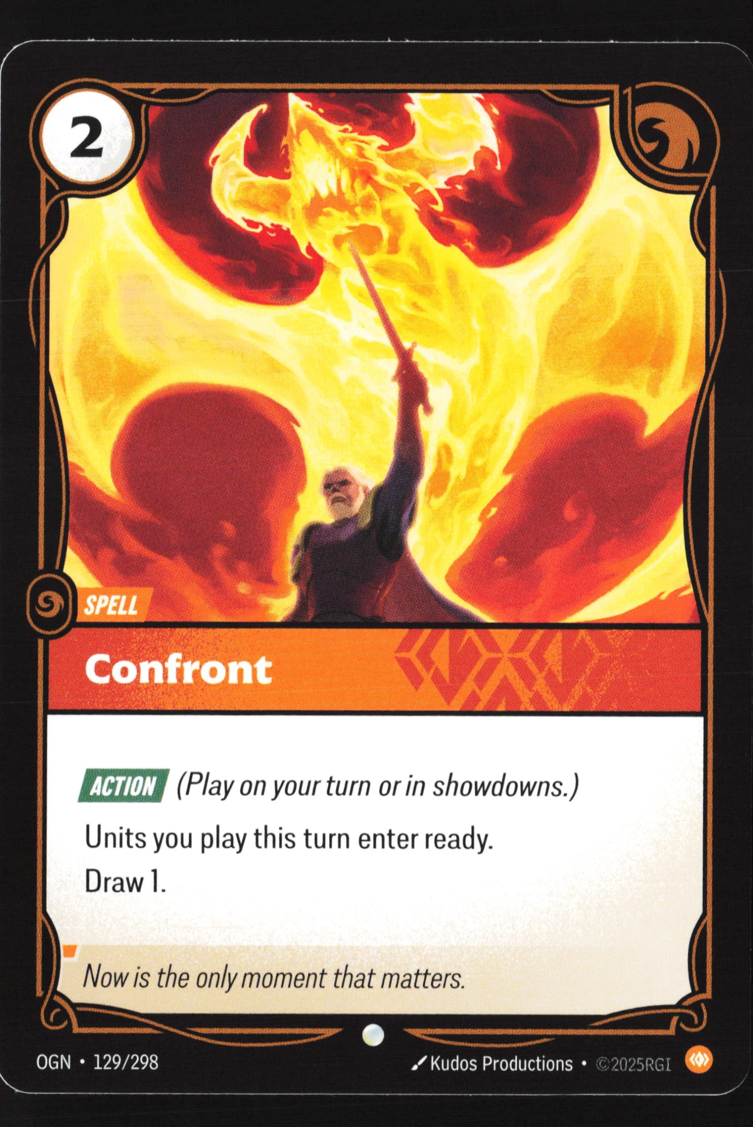 Confront (OGN 129) — Voorkant