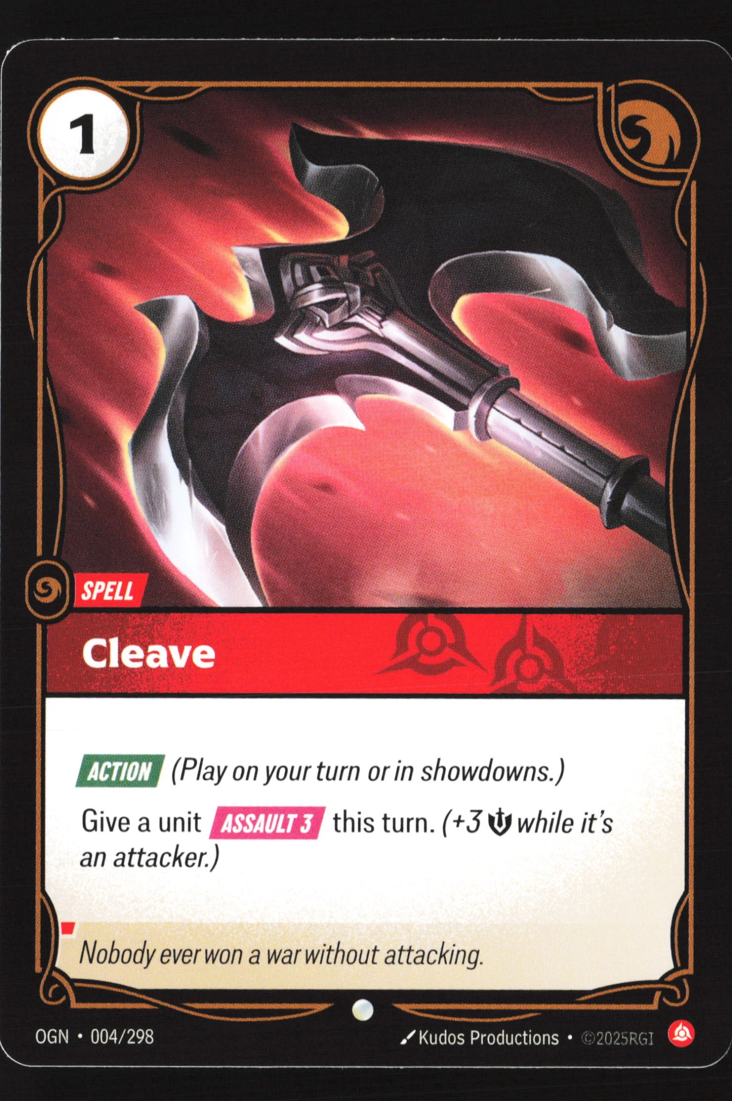 Cleave (OGN 004) — Voorkant