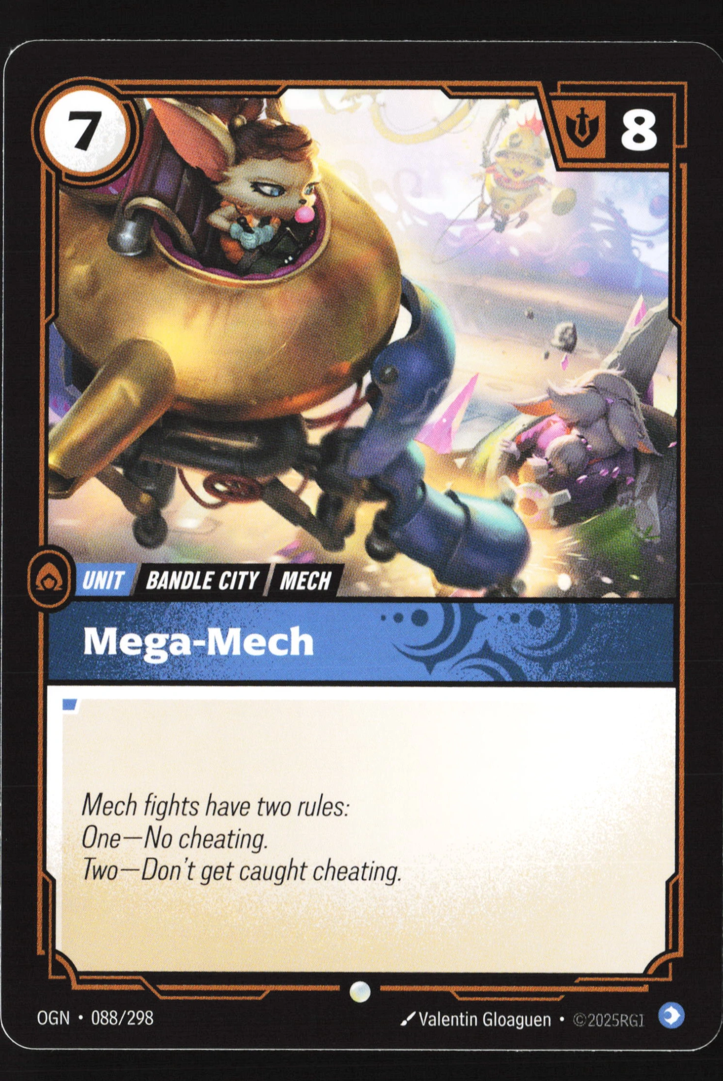 Mega-mech (OGN 088) — Voorkant