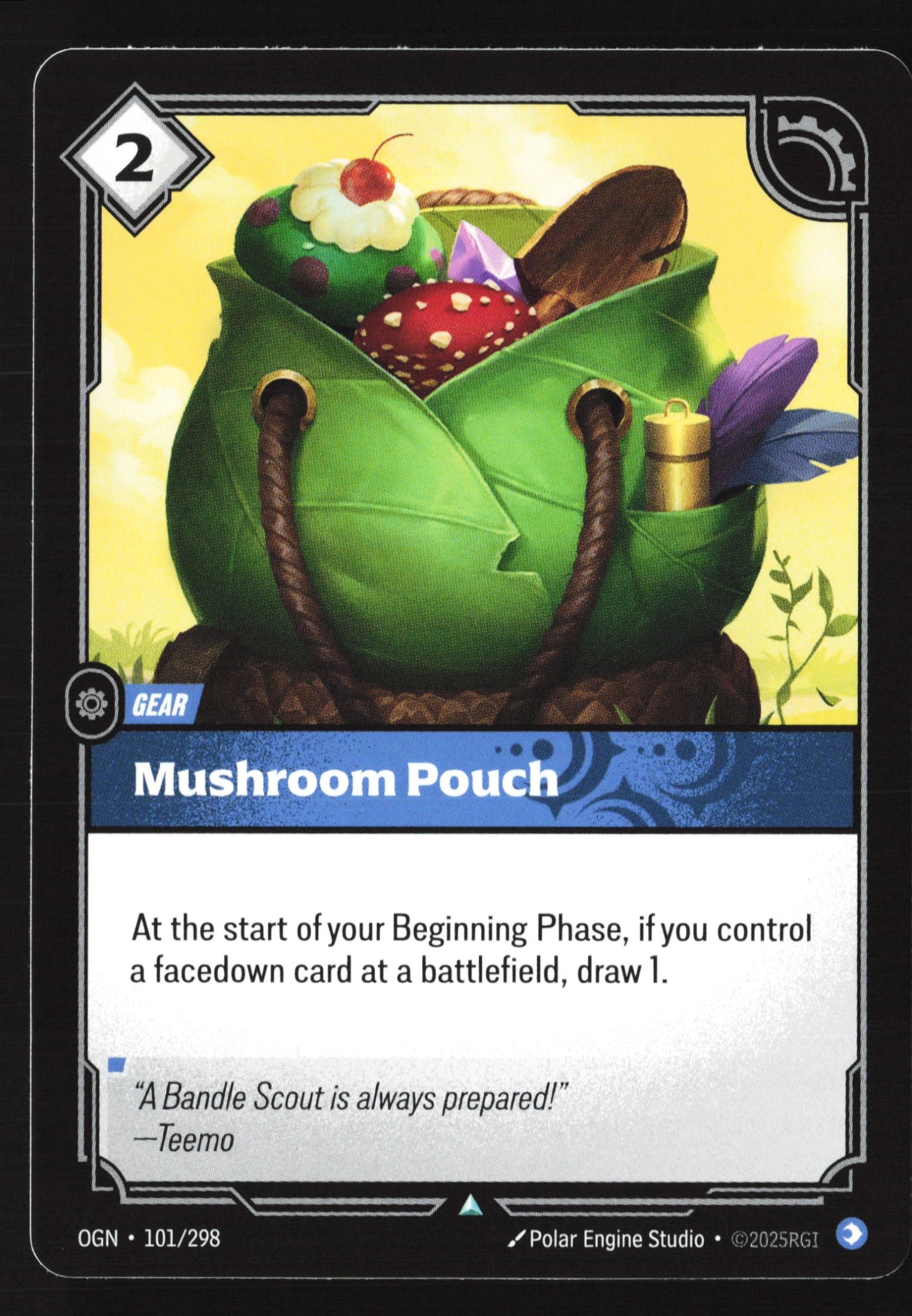 Mushroom Pouch (OGN 101) — Voorkant