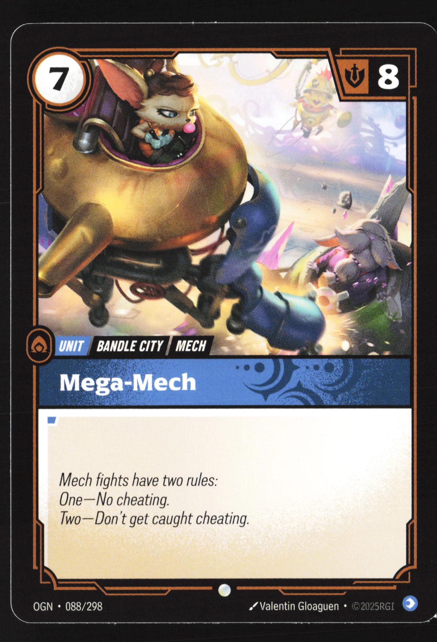 Mega-mech (OGN 088) — Voorkant