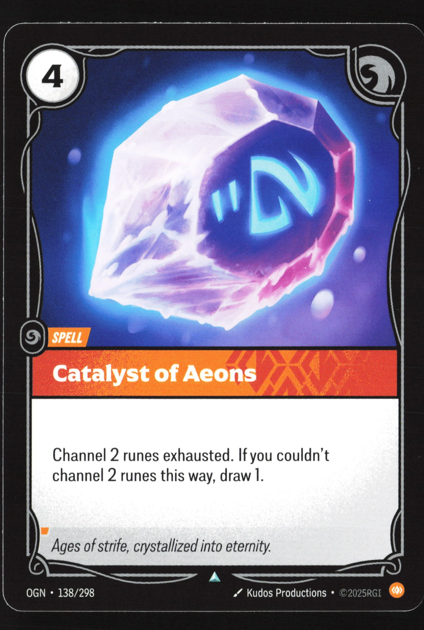 Catalyst Of Aeons (OGN 138) — Voorkant