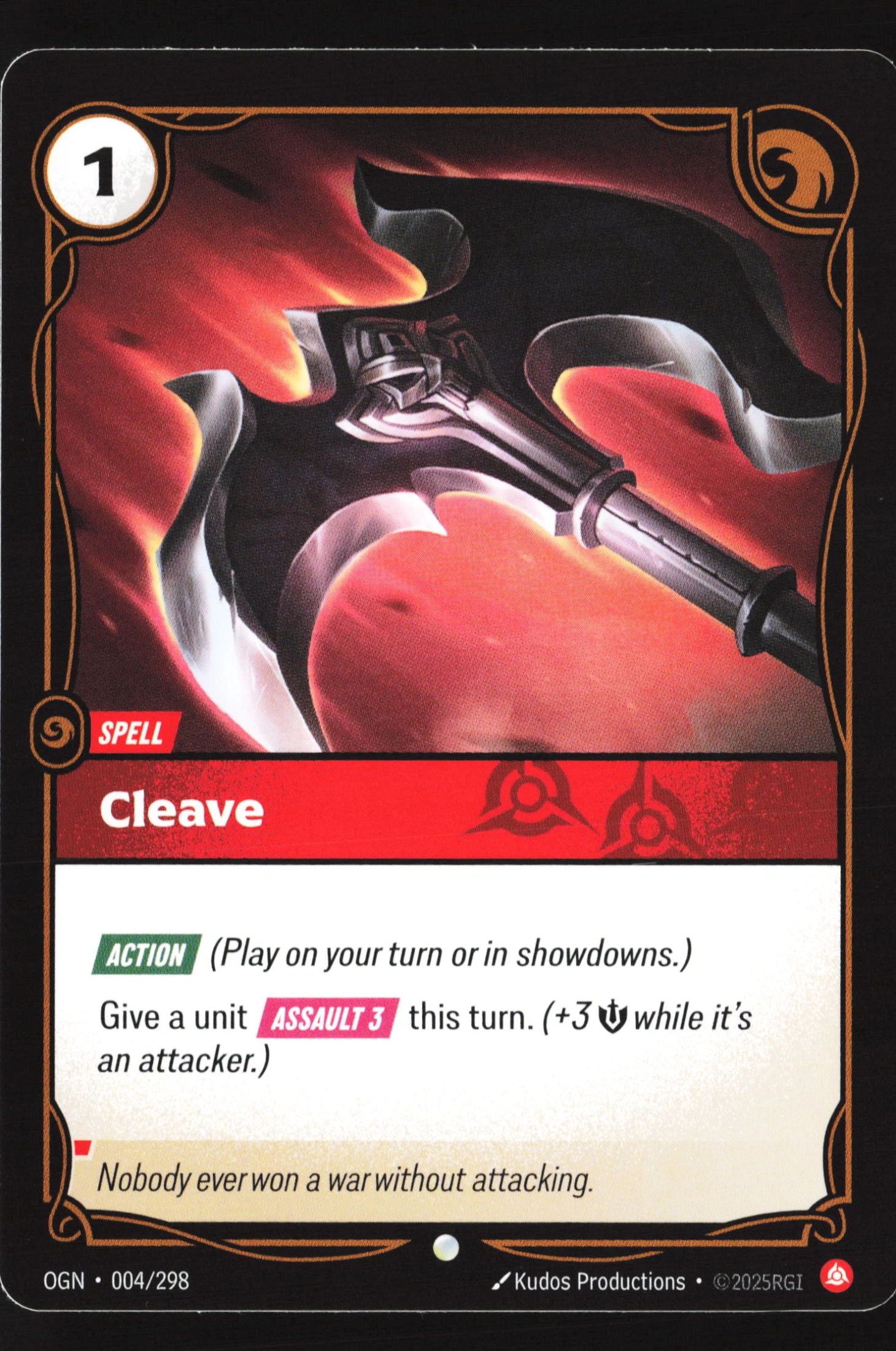 Cleave (OGN 004) — Voorkant