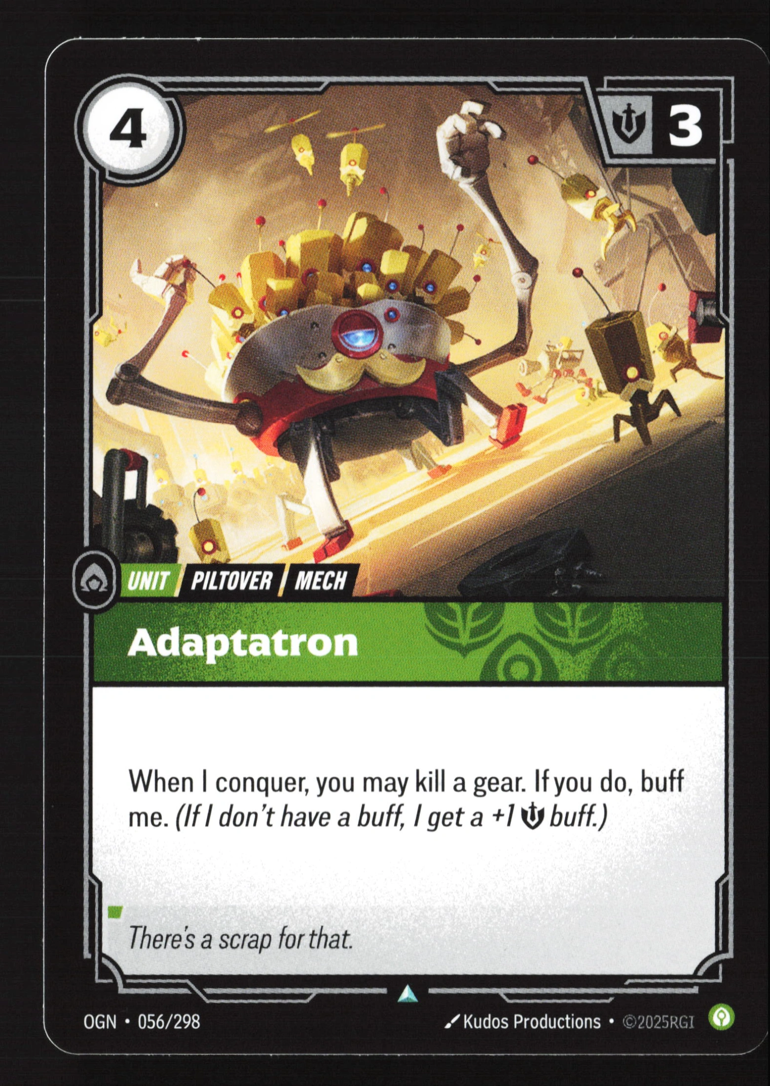 Adaptatron (OGN 056) — Voorkant