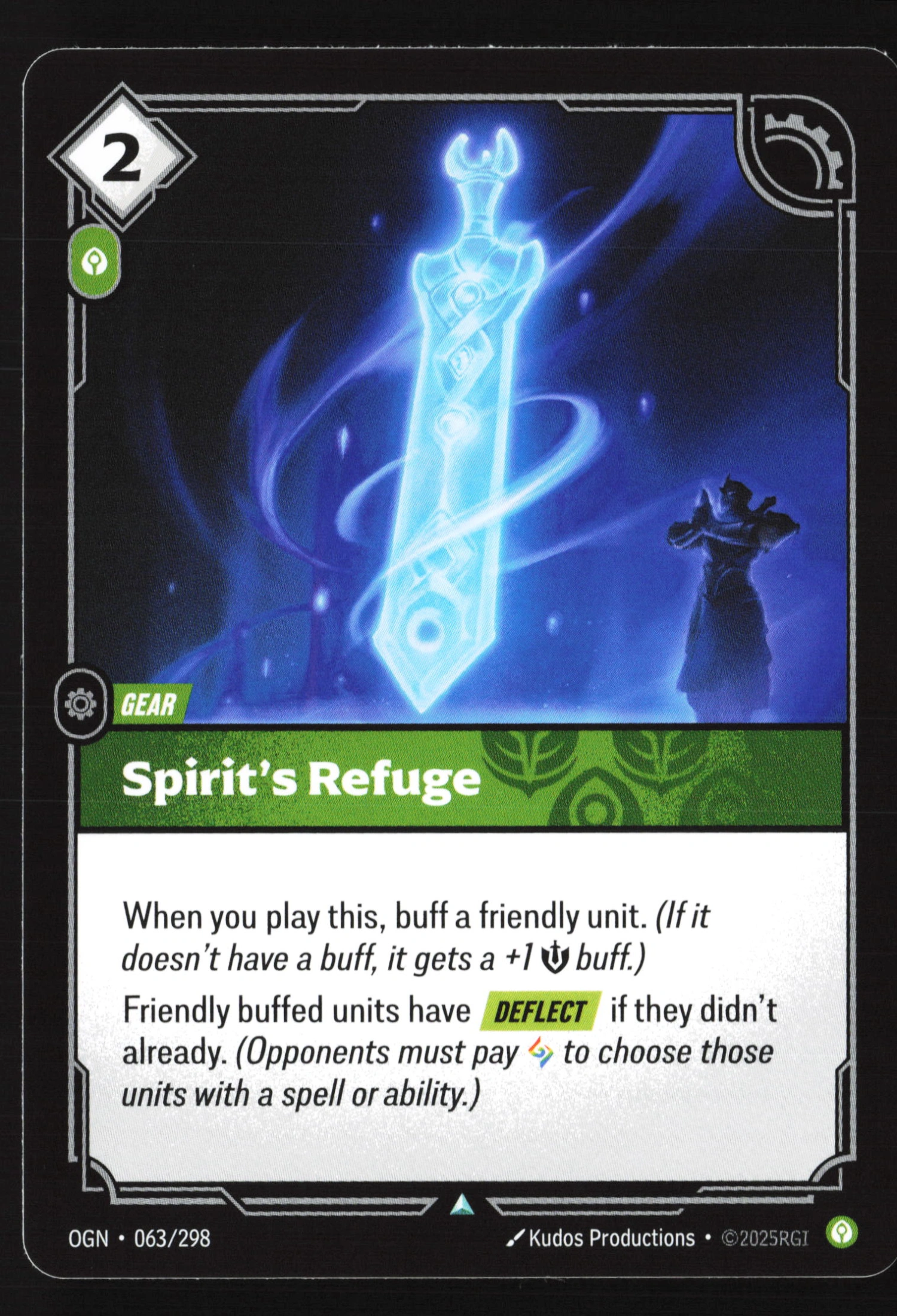 Spirit's Refuge (OGN 063) — Voorkant