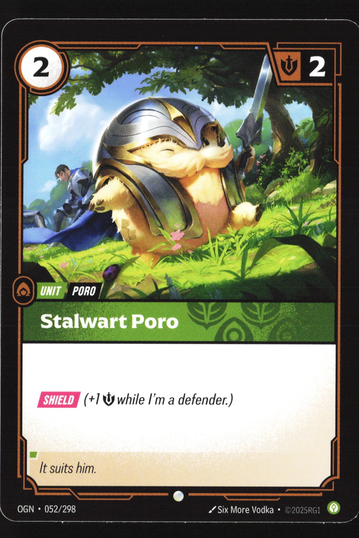 Stalwart Poro (OGN 052) — Voorkant