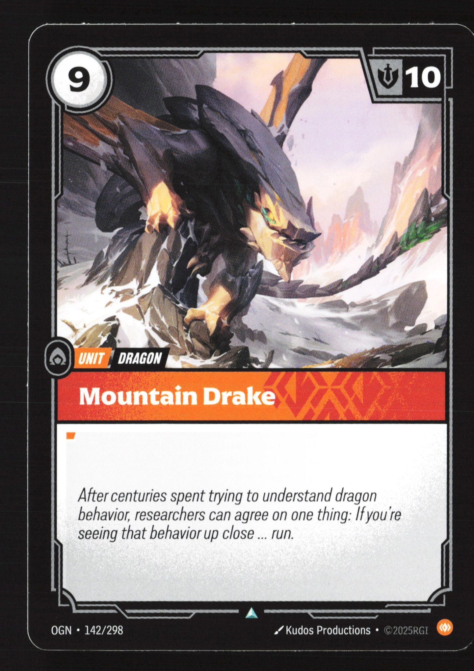 Mountain Drake (OGN 142) — Voorkant