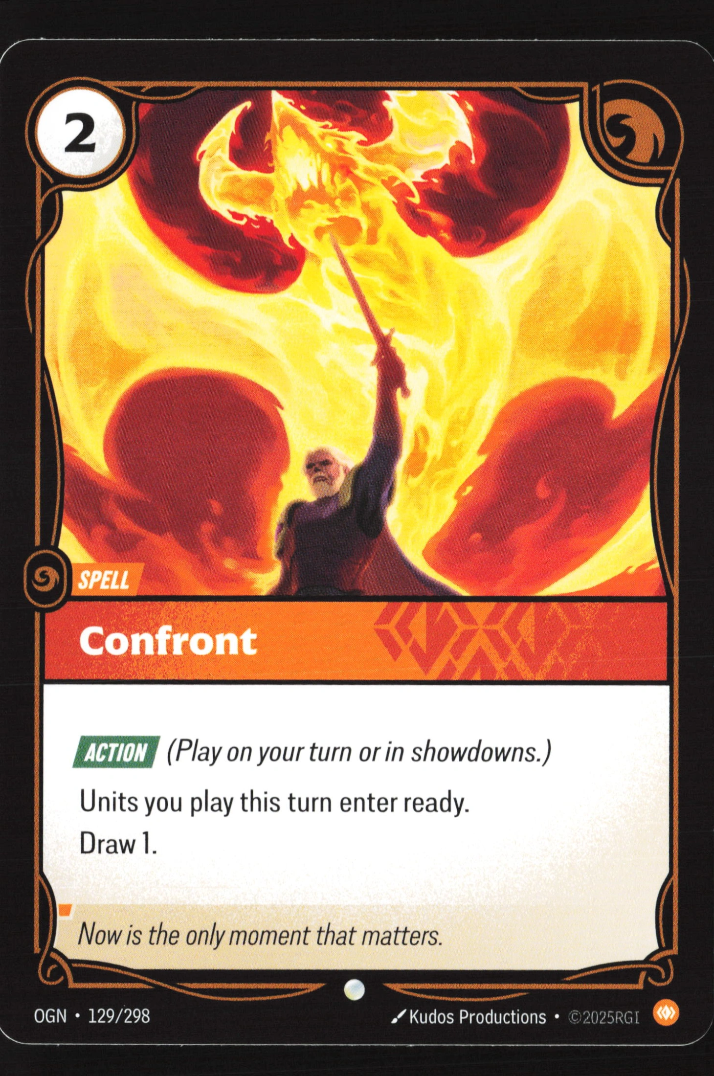 Confront (OGN 129) — Voorkant
