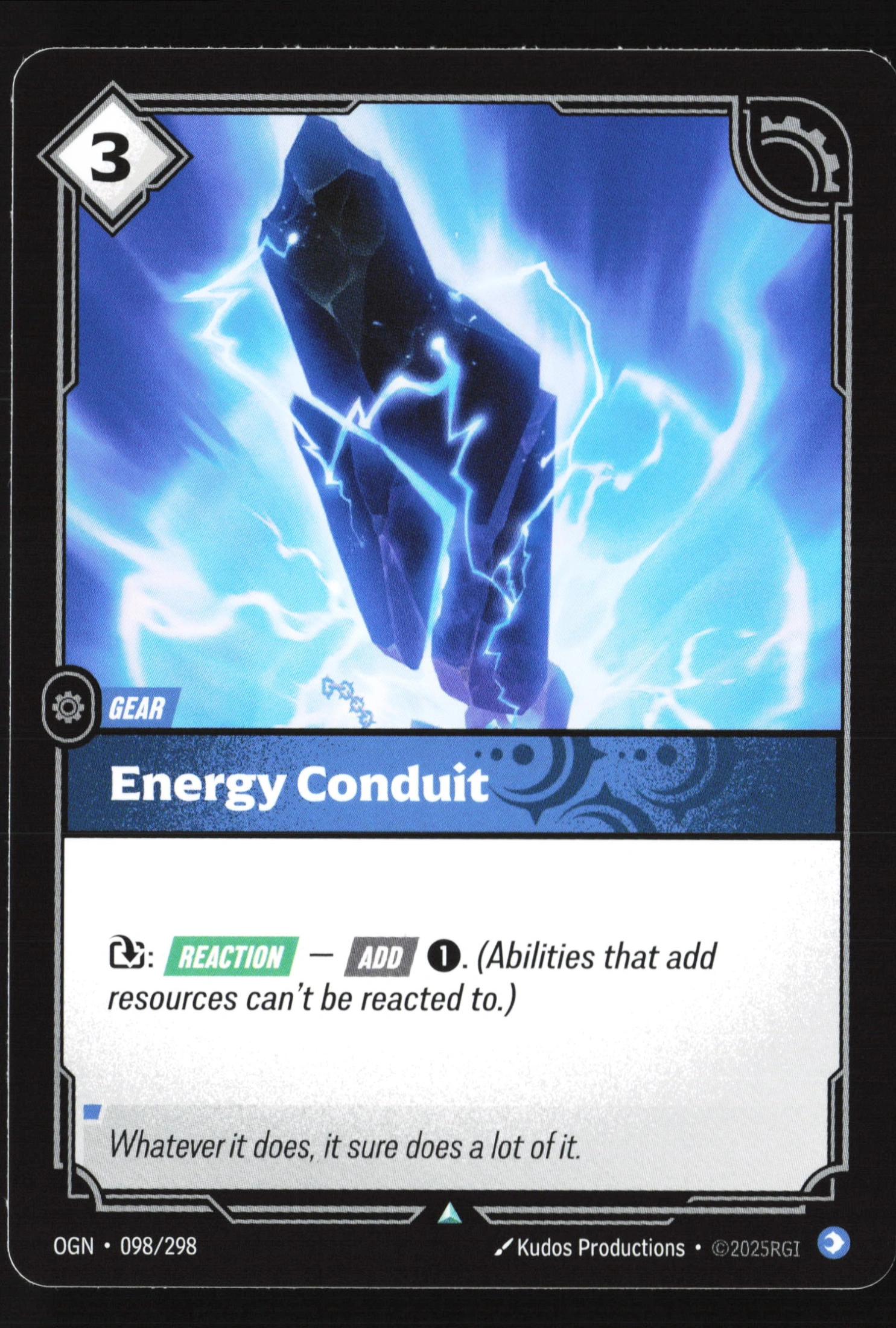 Energy Conduit (OGN 098) — Voorkant