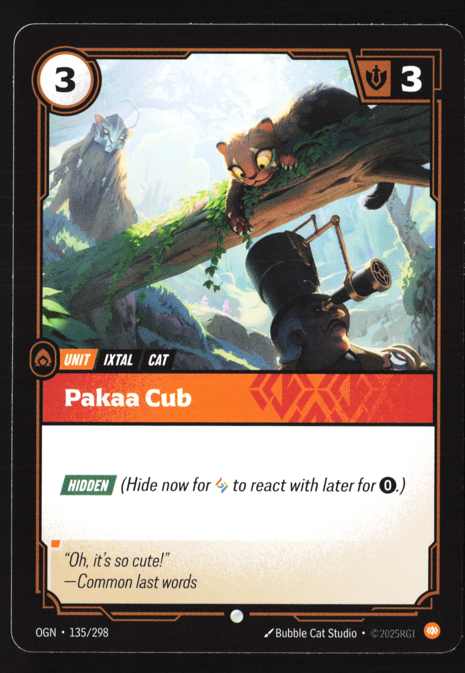 Pakaa Cub (OGN 135) — Voorkant