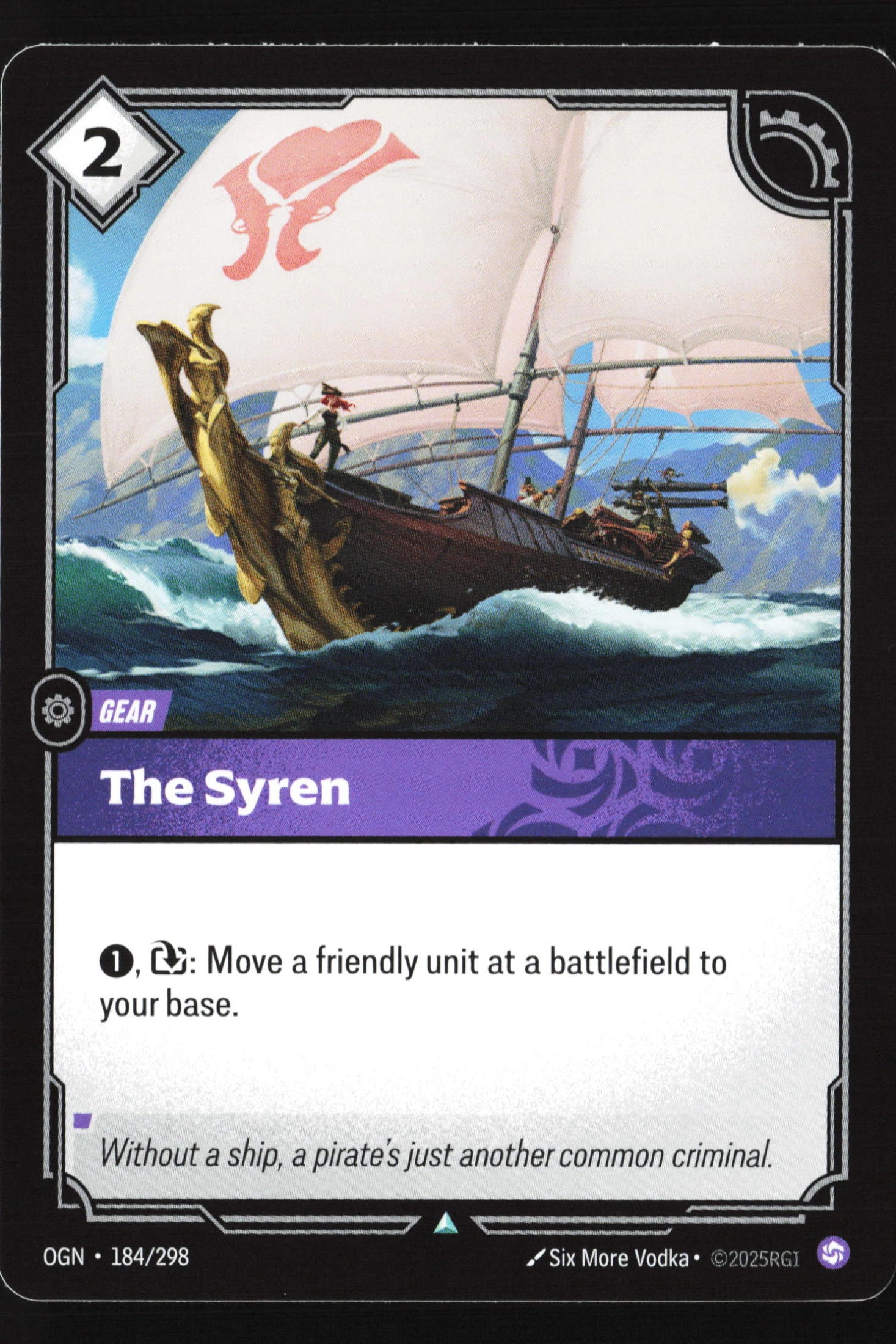 The Syren (OGN 184) — Voorkant