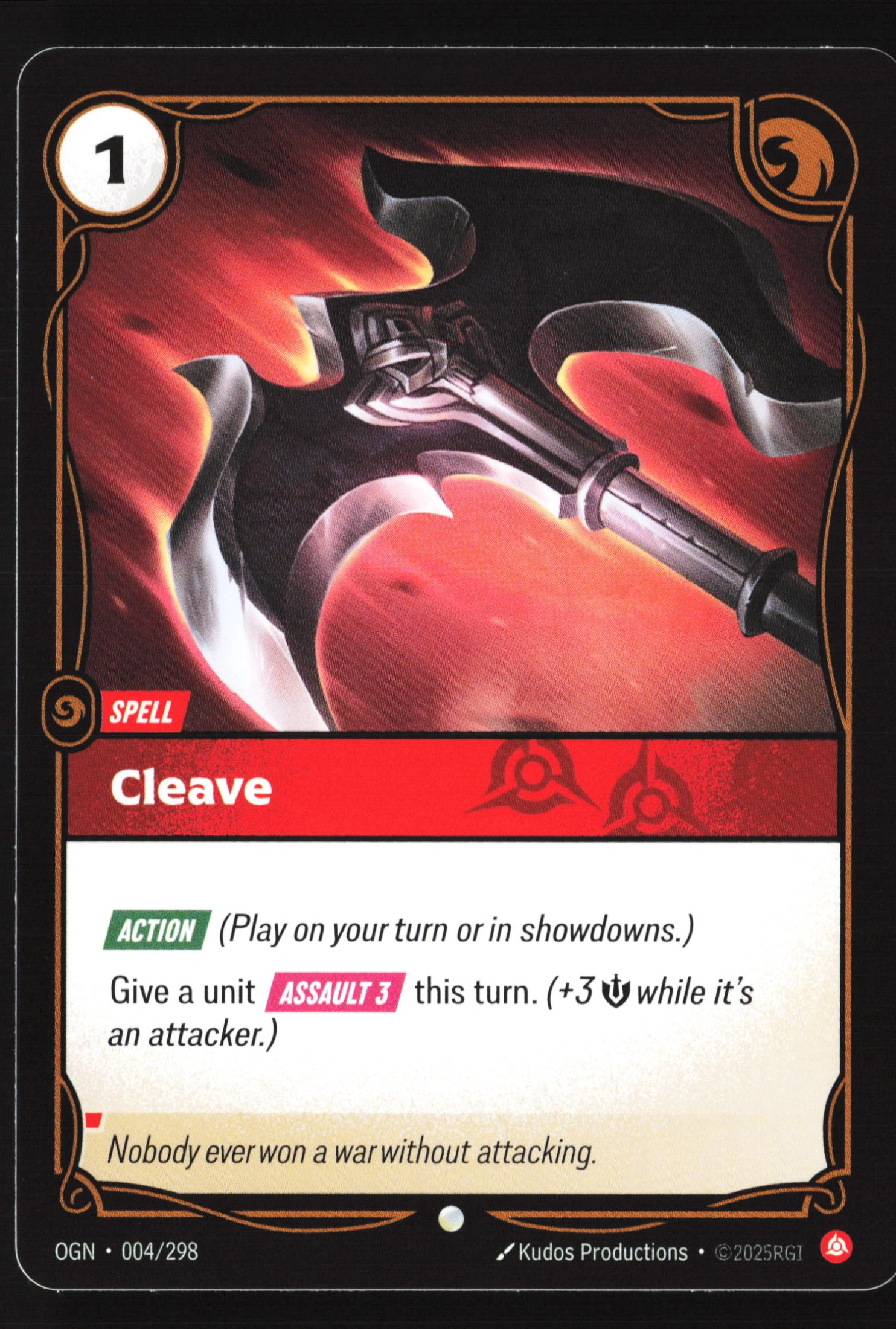 Cleave (OGN 004) — Voorkant