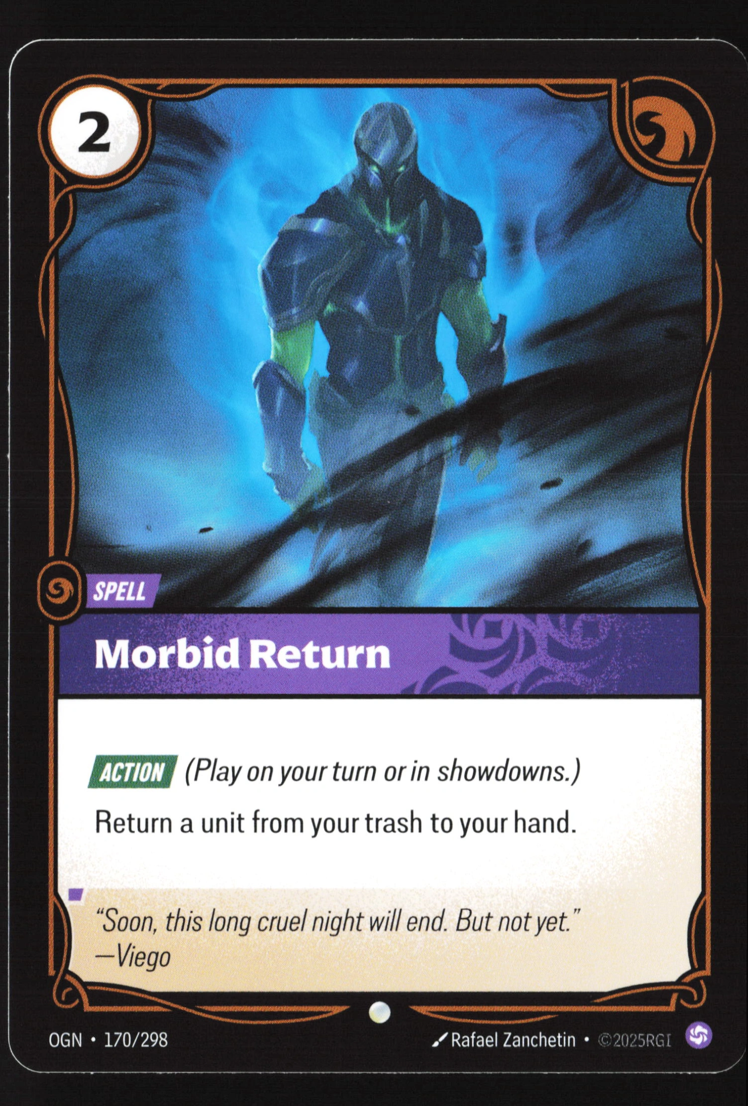 Morbid Return (OGN 170) — Voorkant