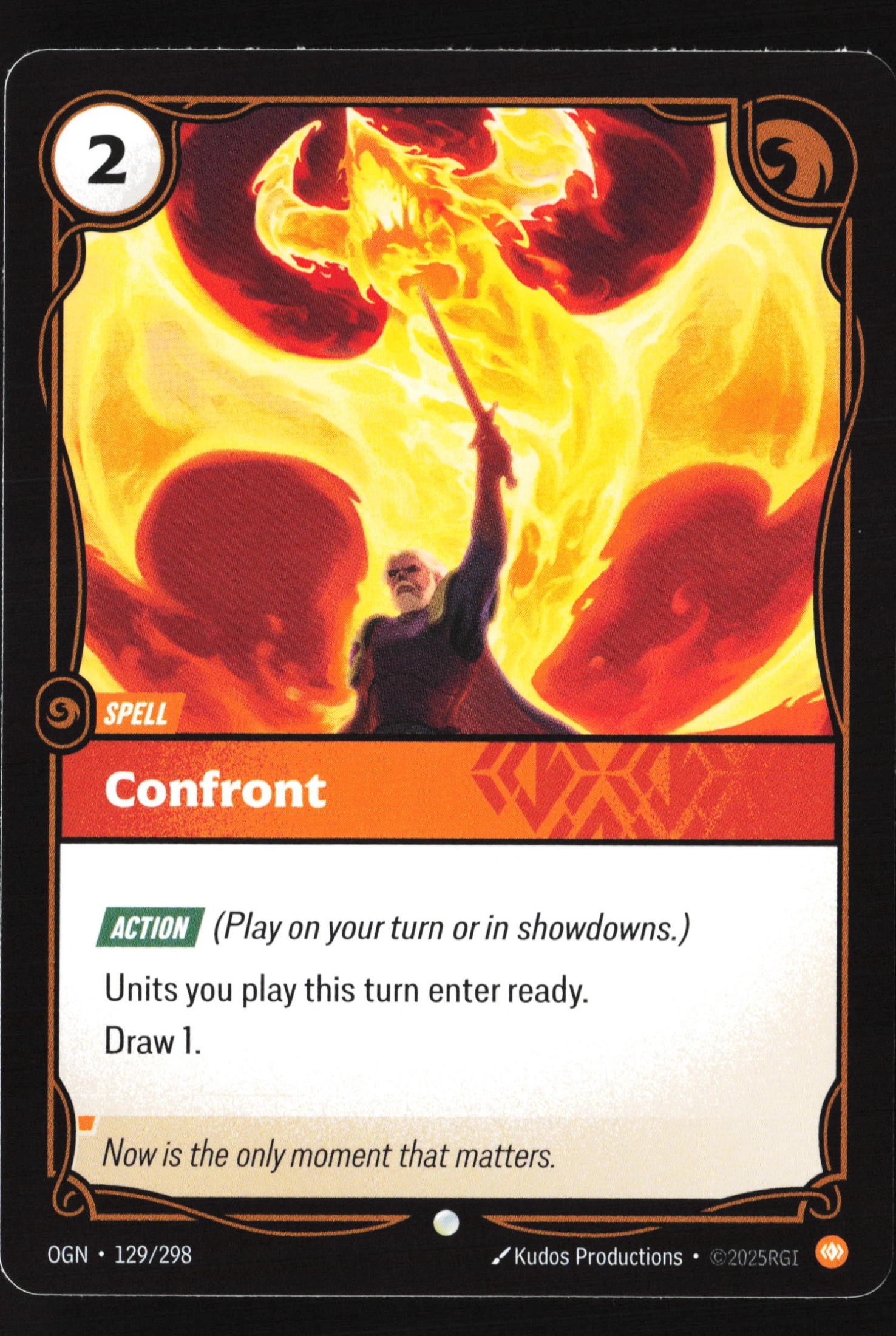 Confront (OGN 129) — Voorkant