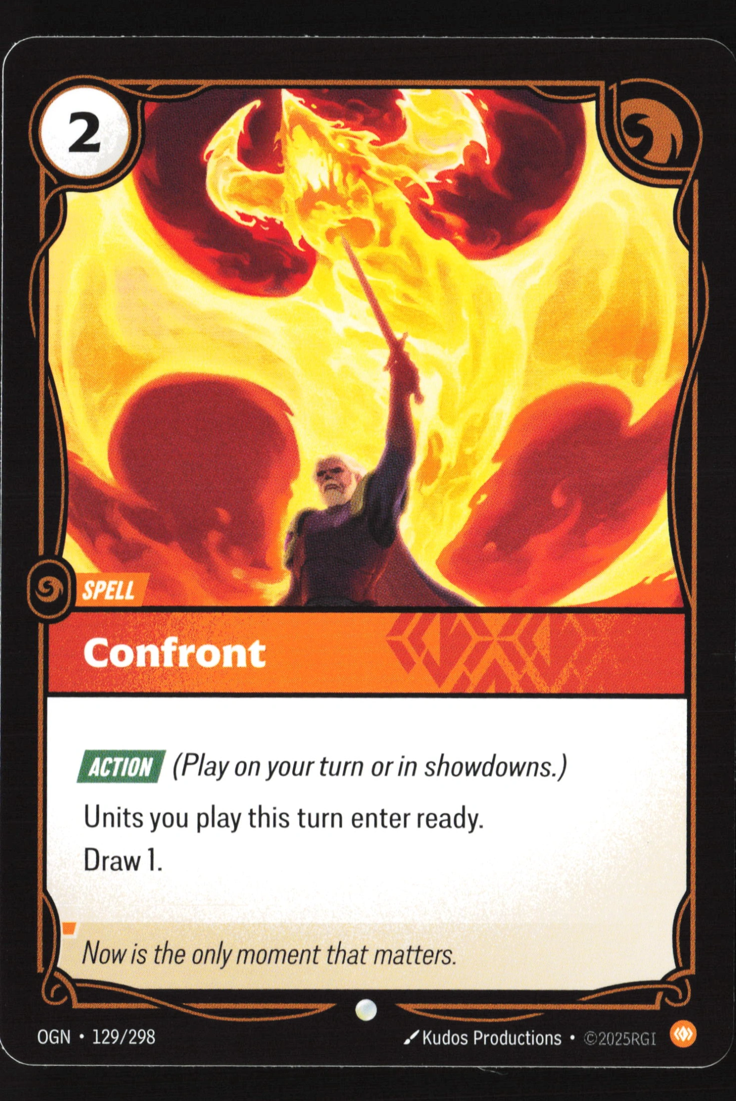Confront (OGN 129) — Voorkant