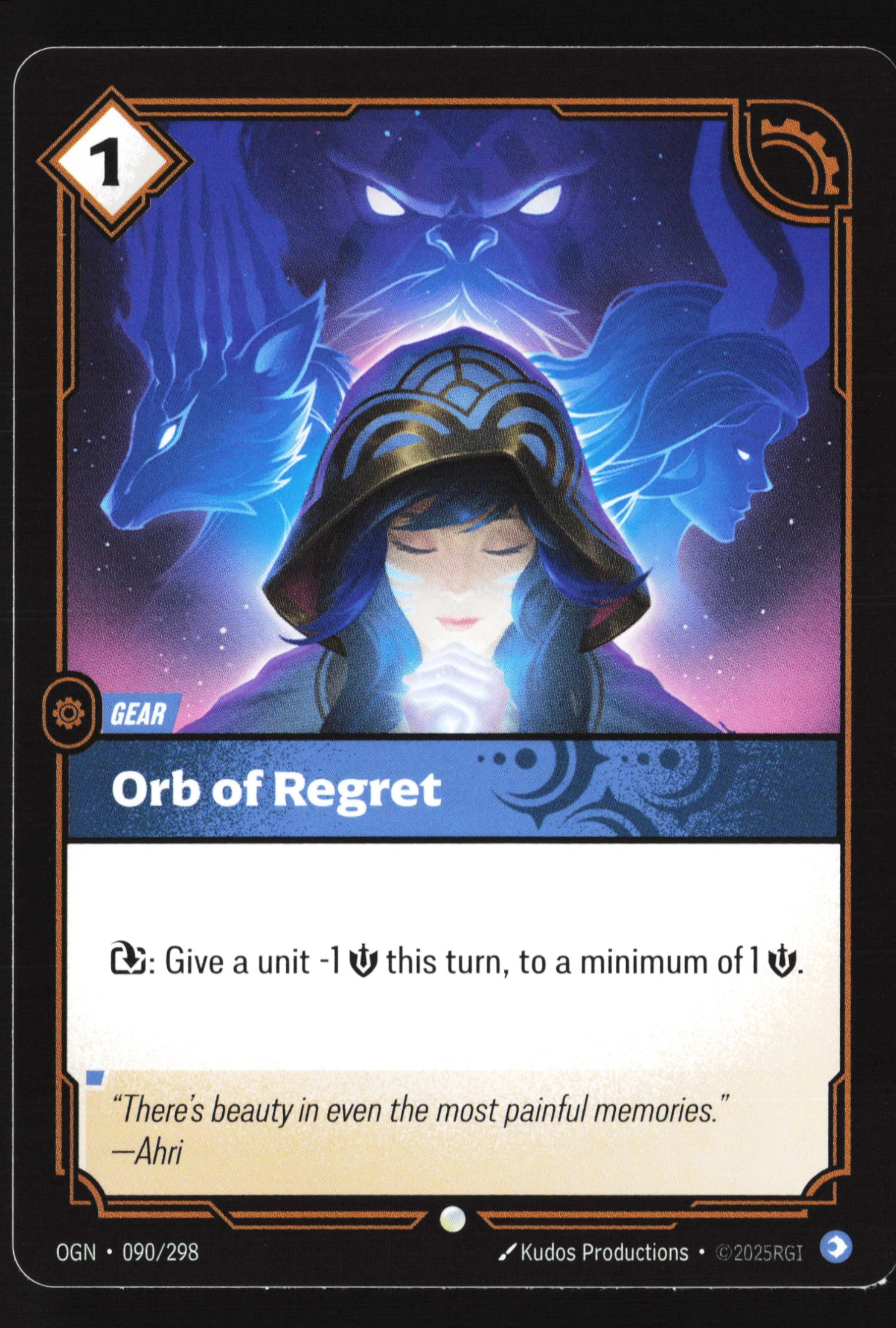 Orb Of Regret (OGN 090) — Voorkant