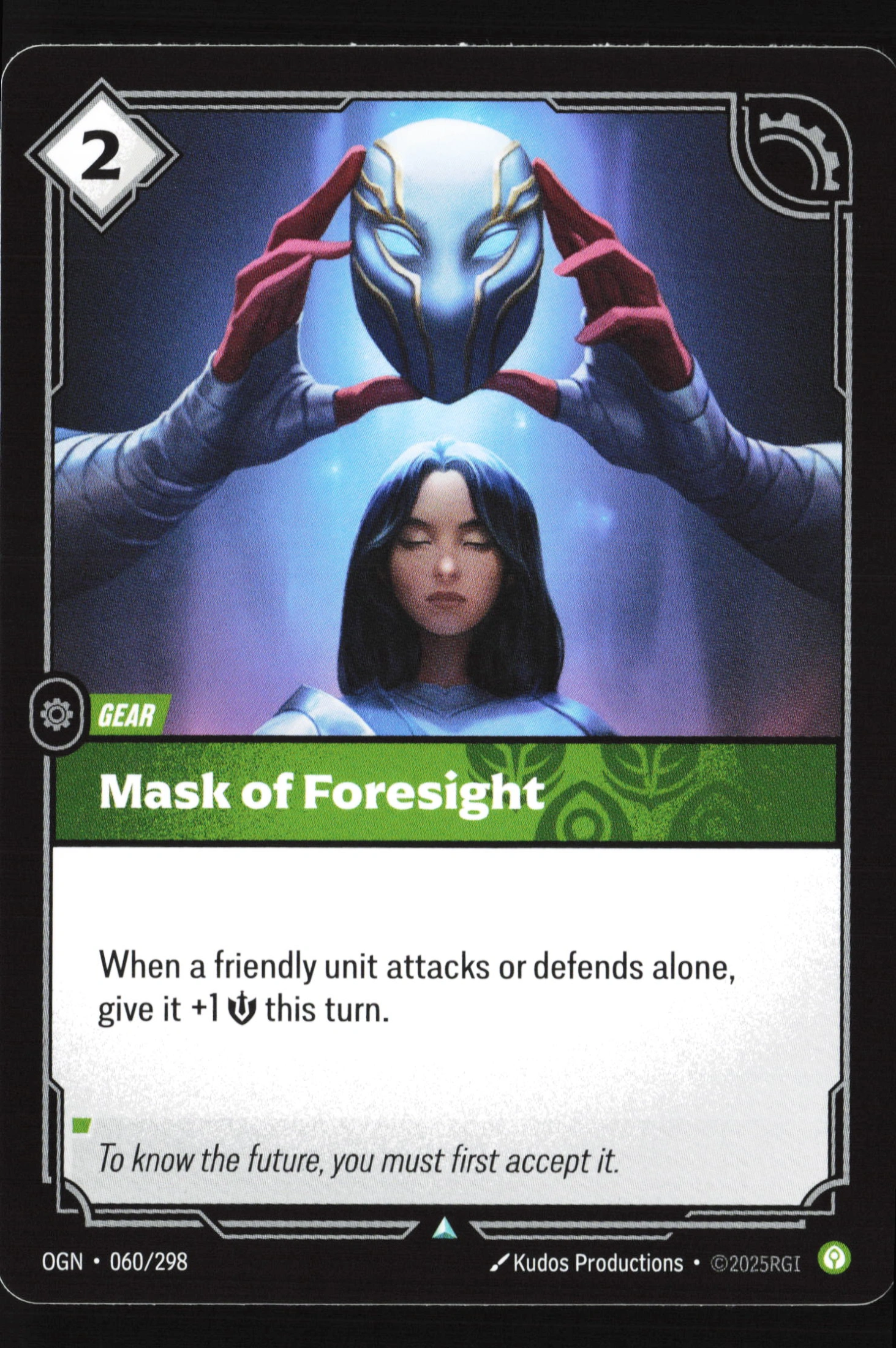 Mask Of Foresight (OGN 060) — Voorkant