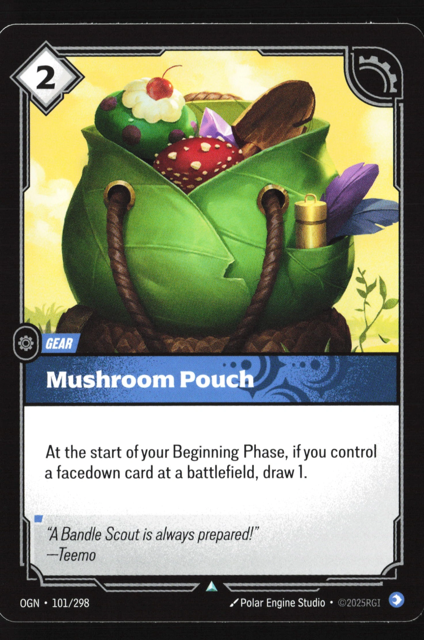 Mushroom Pouch (OGN 101) — Voorkant