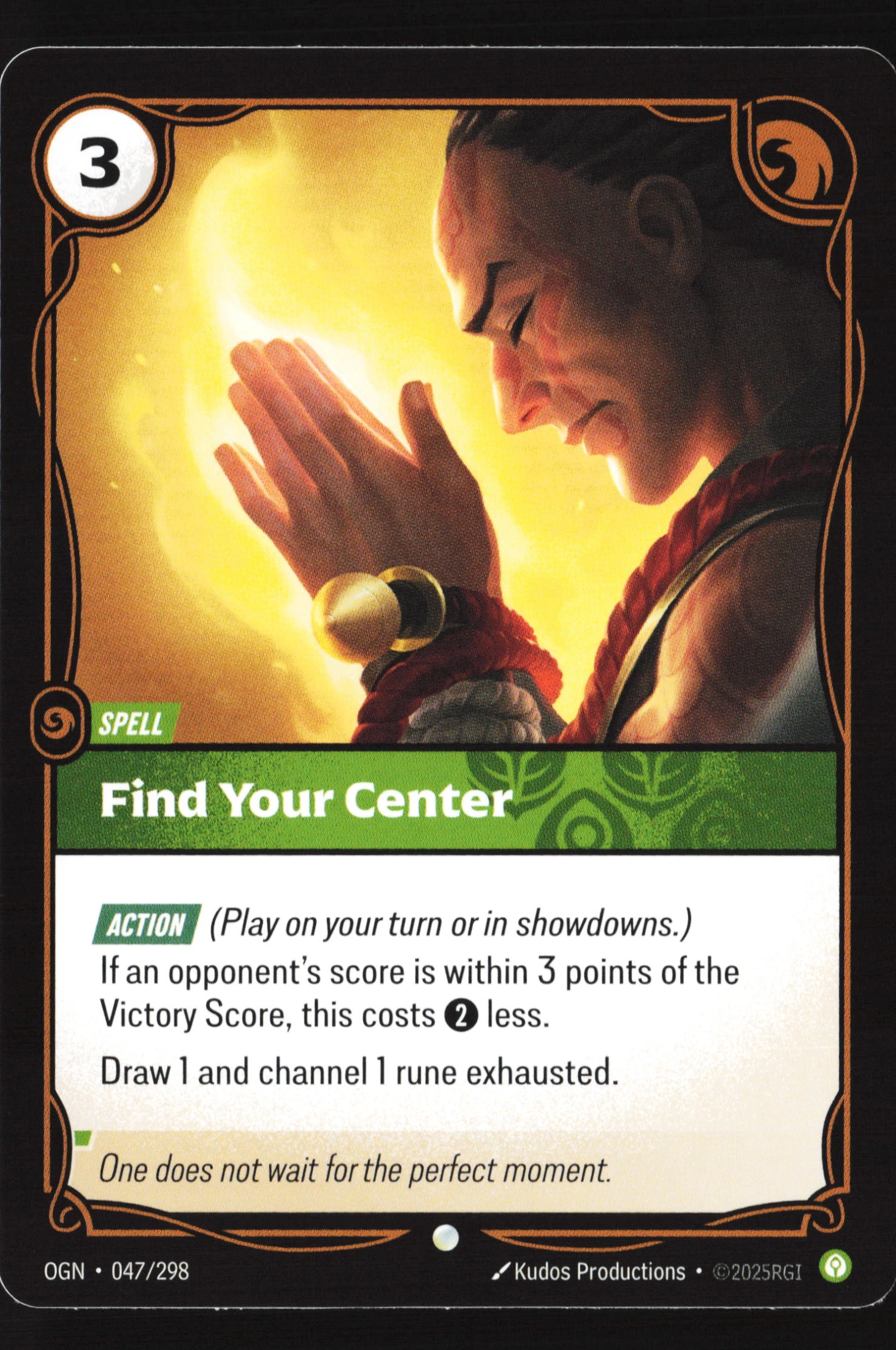 Find Your Center (OGN 047) — Voorkant