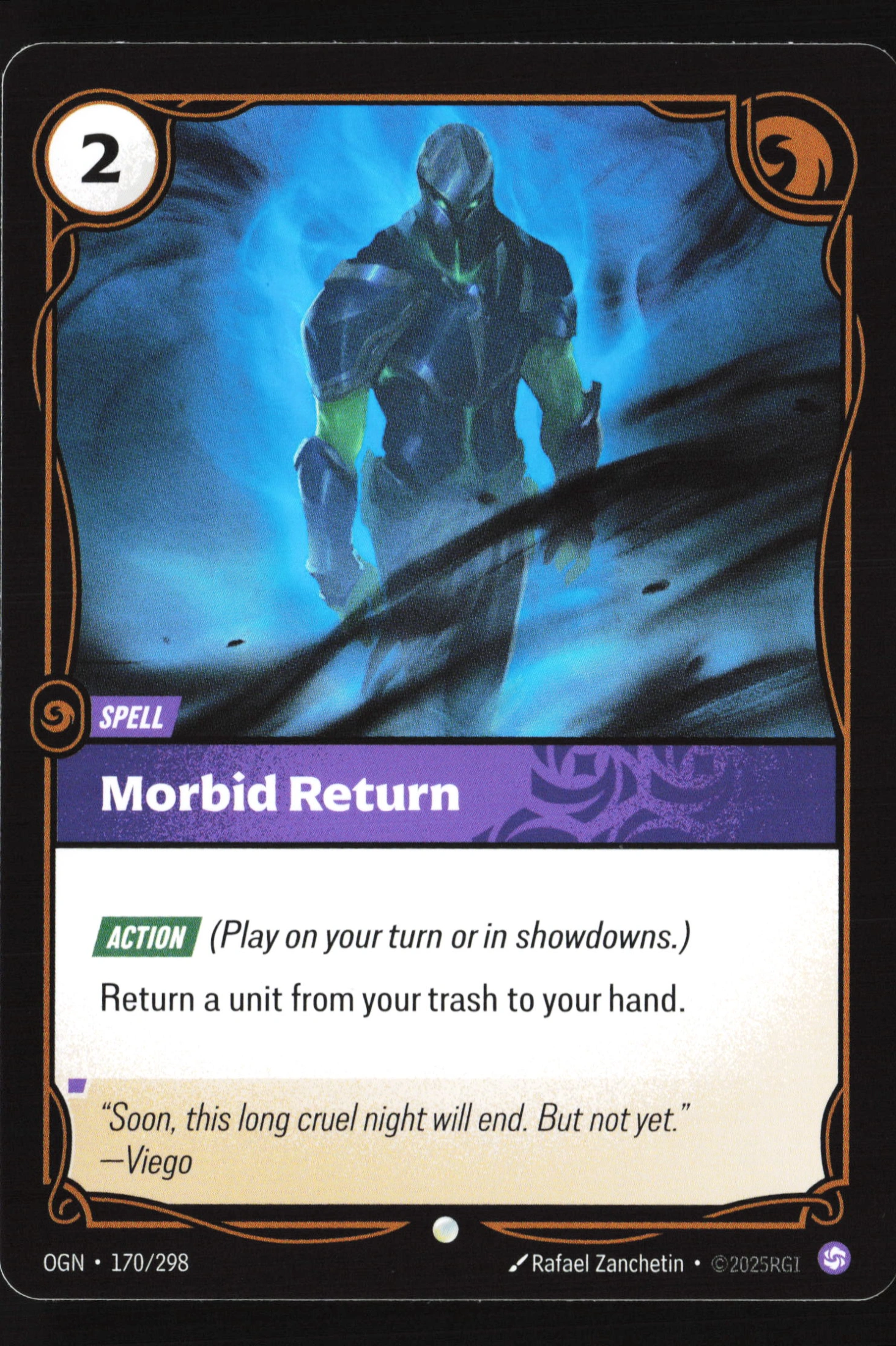 Morbid Return (OGN 170) — Voorkant
