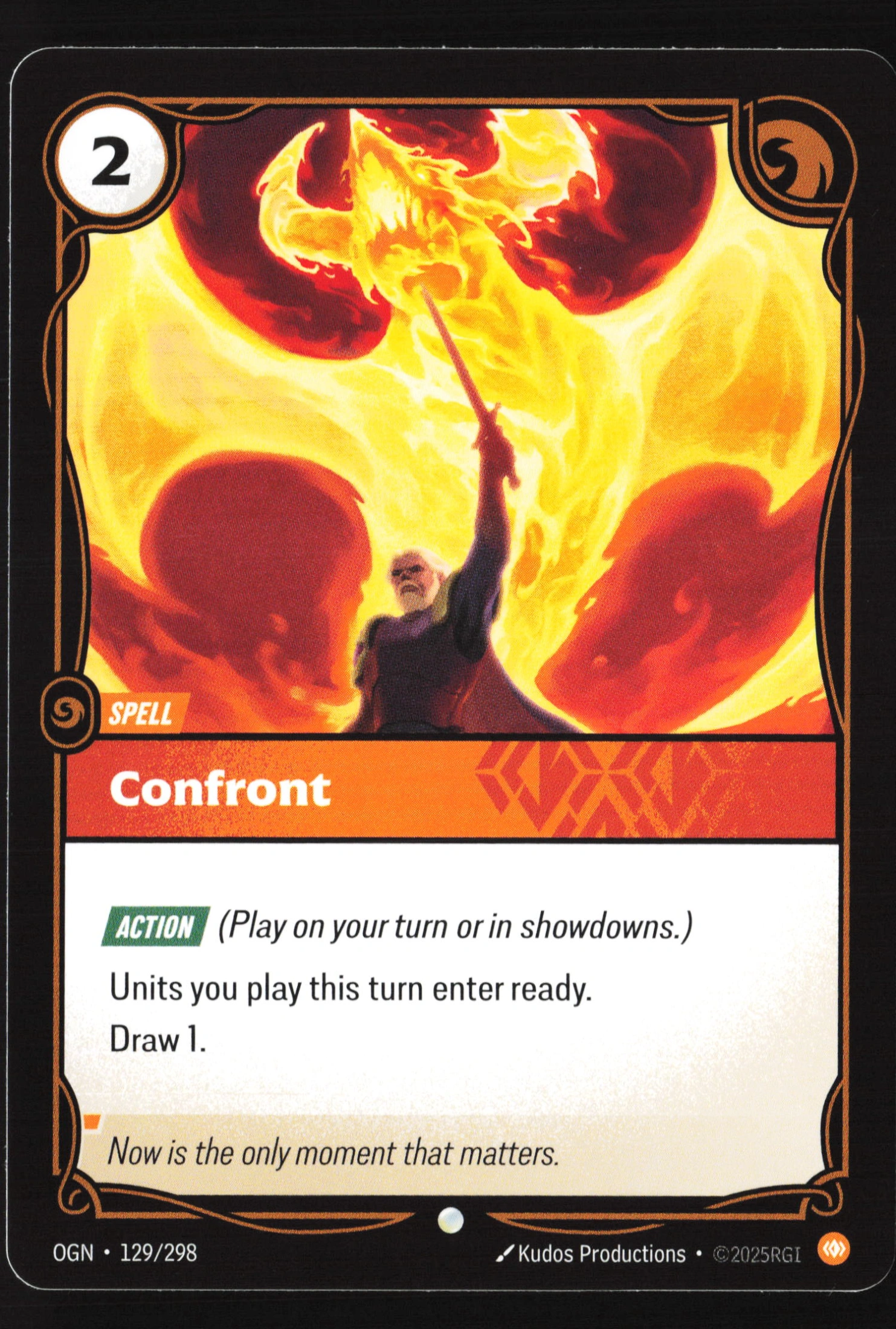 Confront (OGN 129) — Voorkant