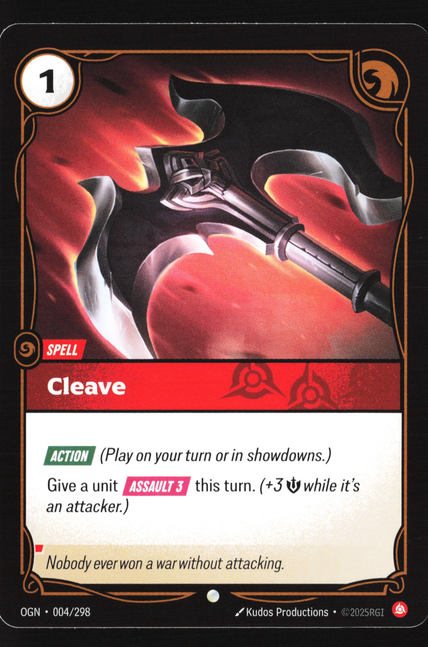 Cleave (OGN 004) — Voorkant