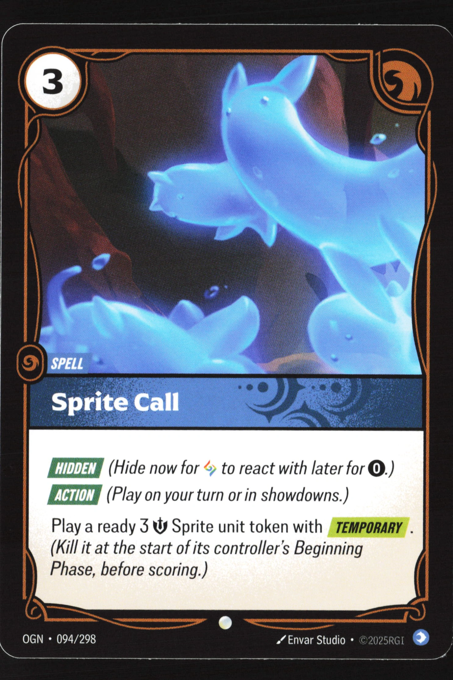 Sprite Call (OGN 094) — Voorkant