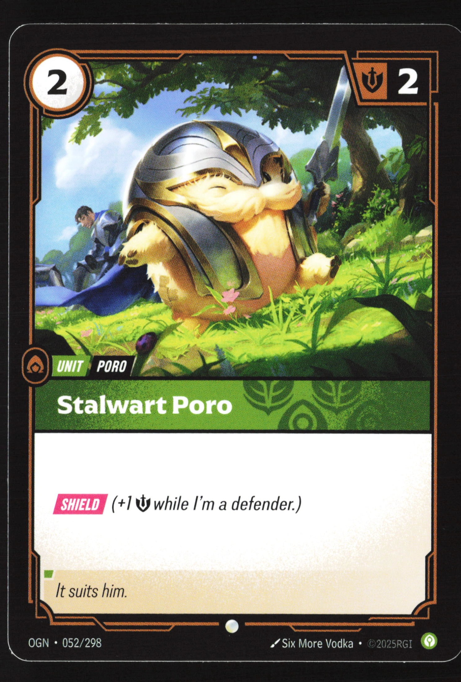 Stalwart Poro (OGN 052) — Voorkant