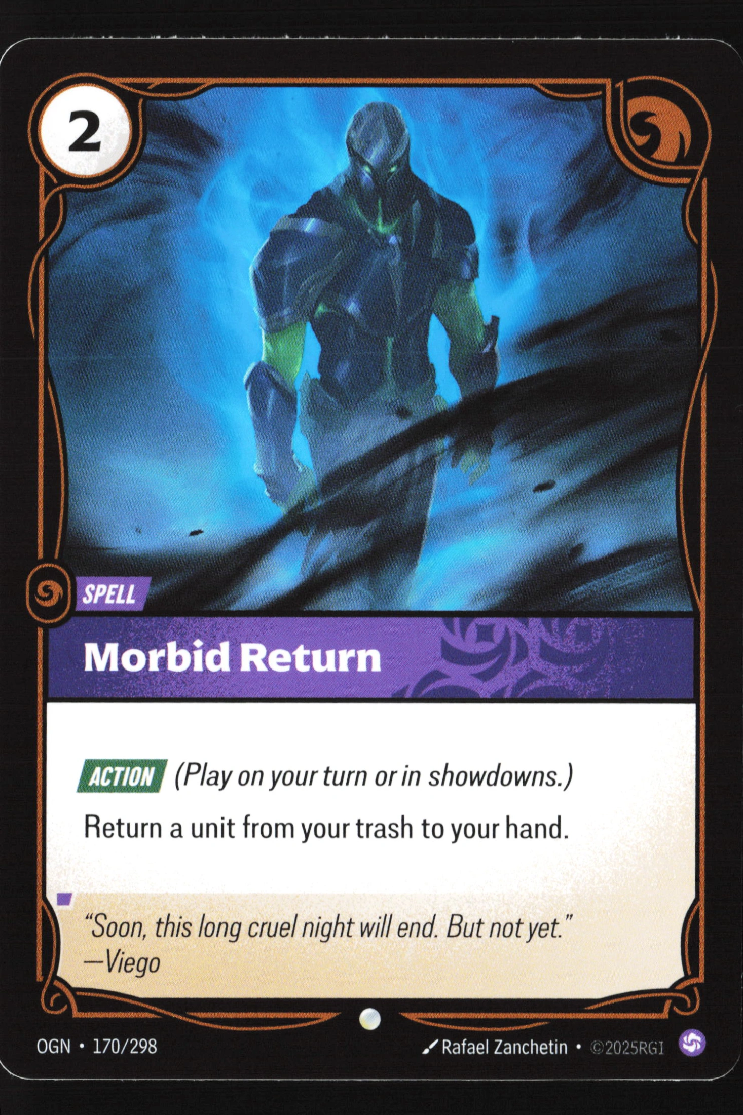Morbid Return (OGN 170) — Voorkant