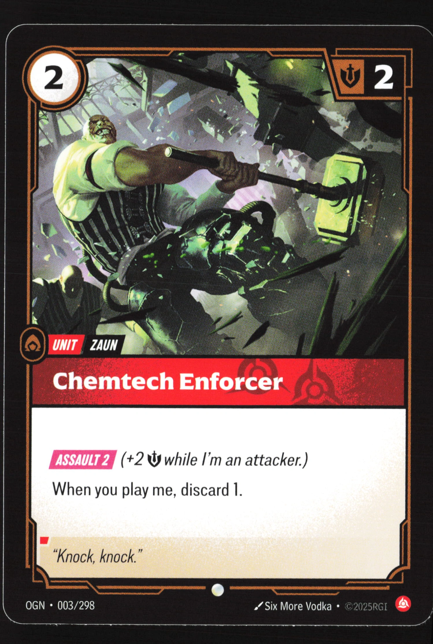 Chemtech Enforcer (OGN 003) — Voorkant