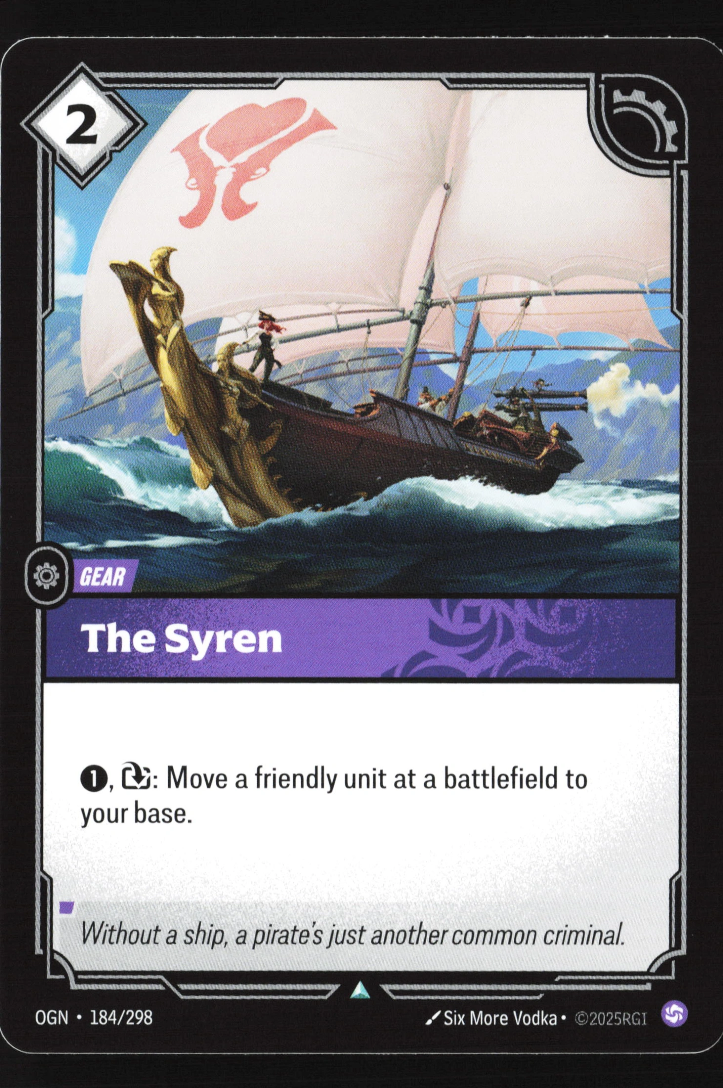 The Syren (OGN 184) — Voorkant